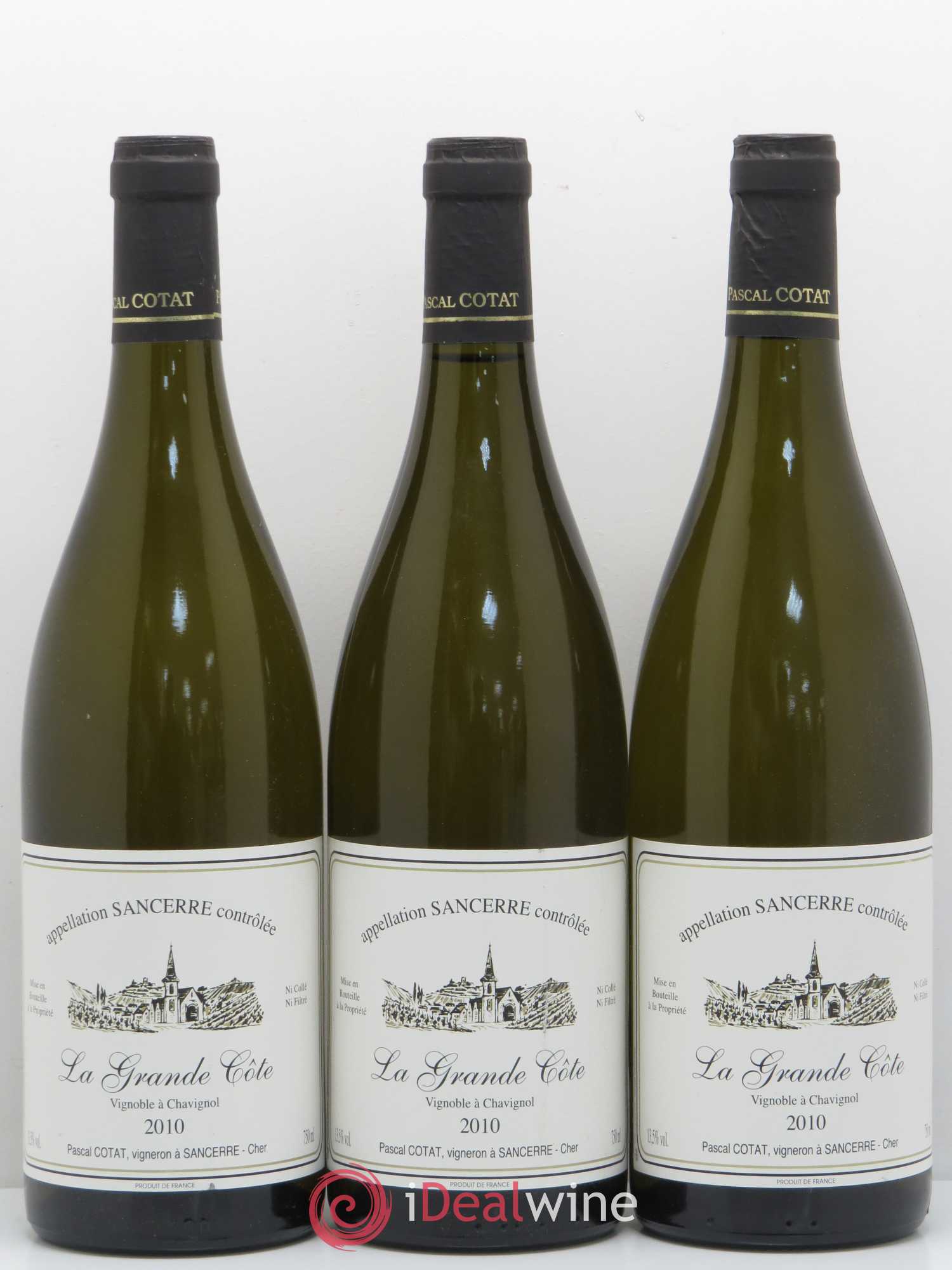 Sancerre La Grande Côte Pascal Cotat 2010 - Lot de 3 bouteilles - 0