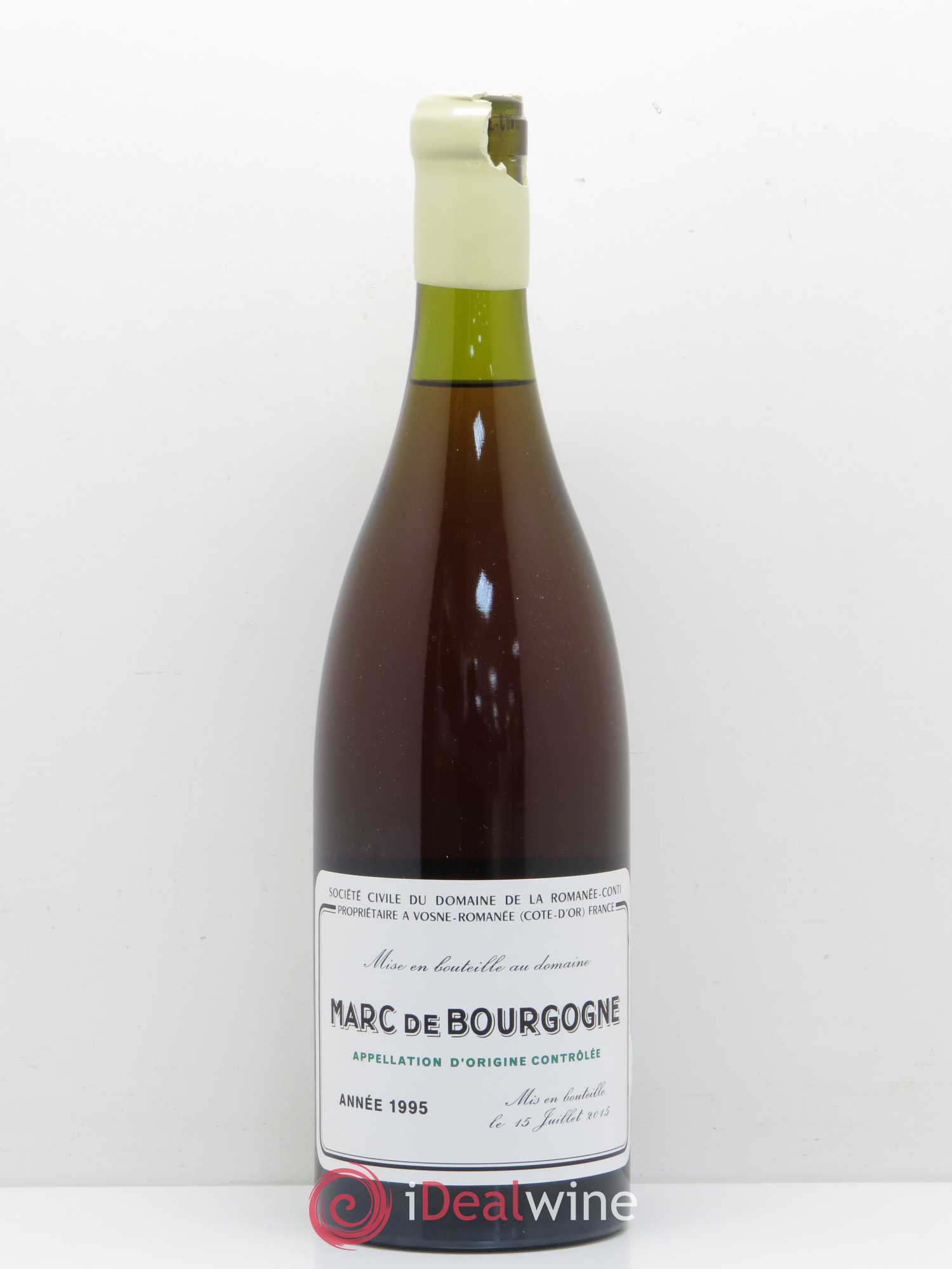 Marc de Bourgogne Domaine Romanée Conti 1995 - Posten von 1 Flasche - 0