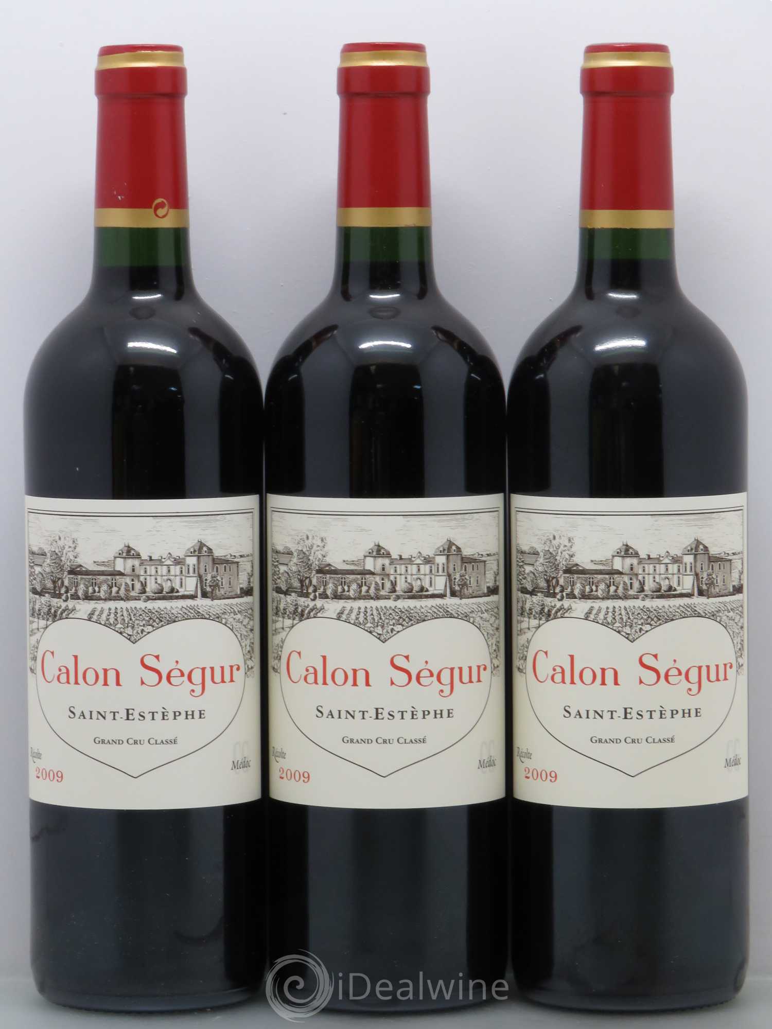 Château Calon Ségur 3ème Grand Cru Classé 2009 - Lot de 6 bouteilles - 1