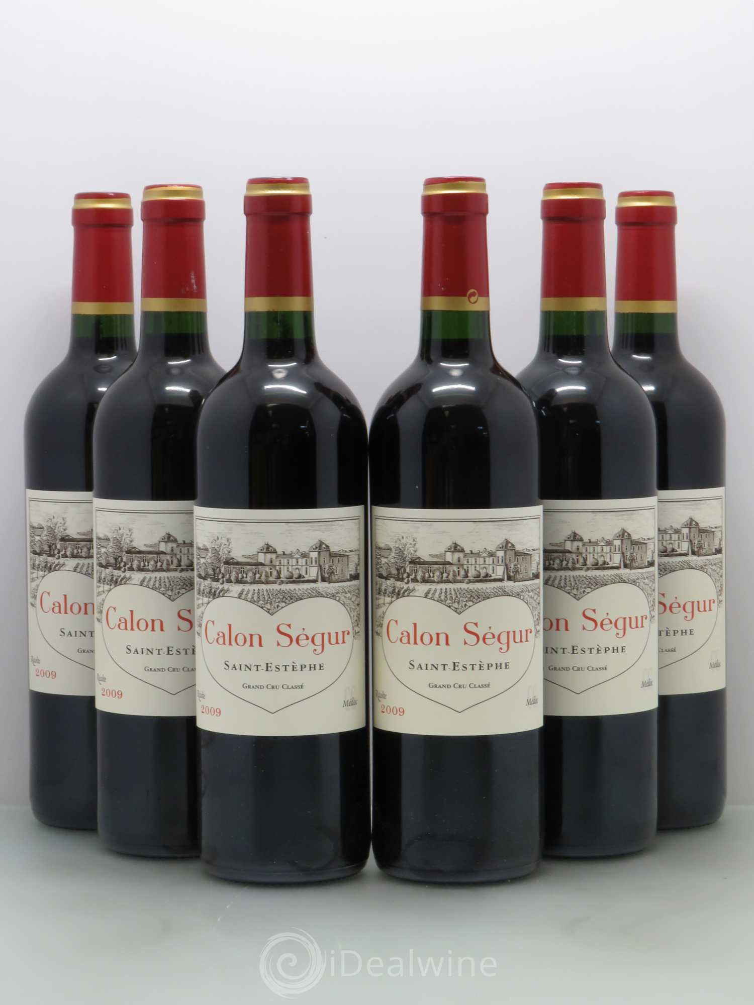 Château Calon Ségur 3ème Grand Cru Classé 2009 - Lot de 6 bouteilles - 0