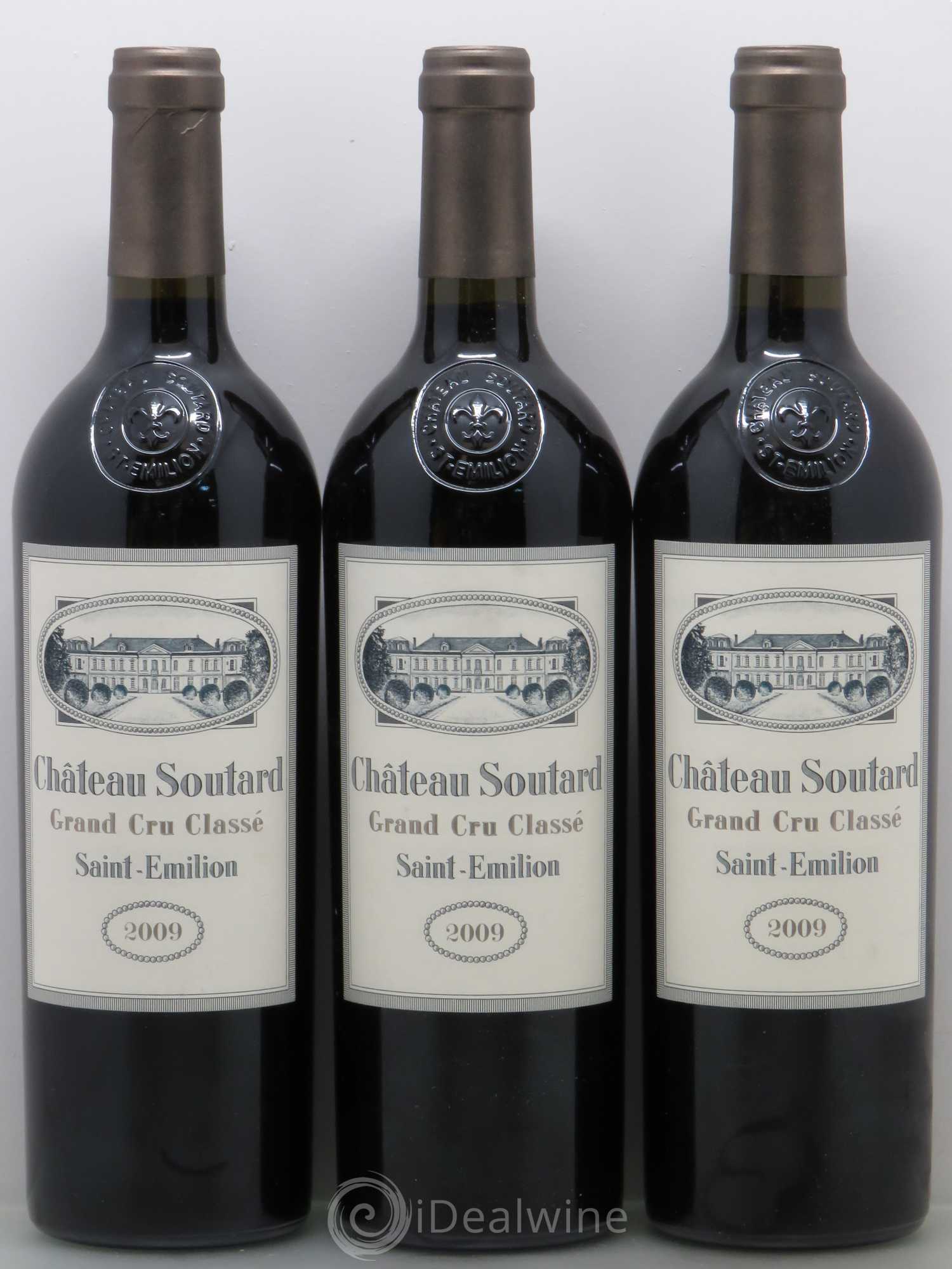 Château Soutard Grand Cru Classé 2009 - Lot de 6 bouteilles - 1
