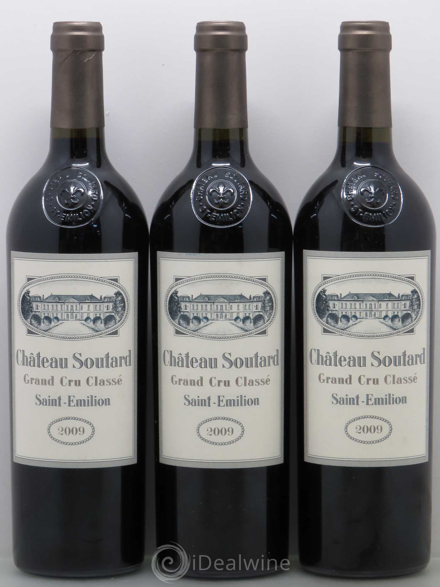 Château Soutard Grand Cru Classé 2009 - Lot de 6 bouteilles - 2