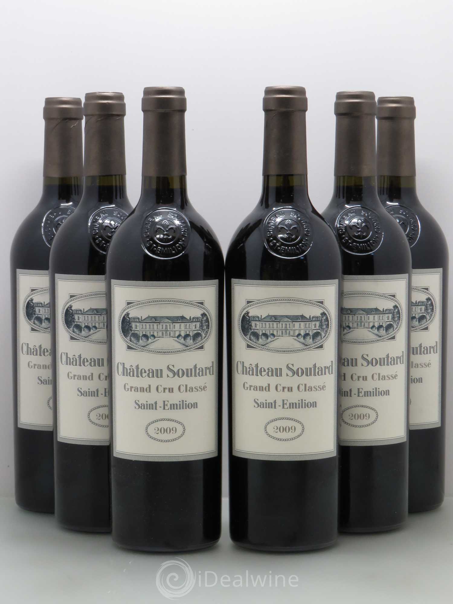 Château Soutard Grand Cru Classé 2009 - Lot de 6 bouteilles - 0