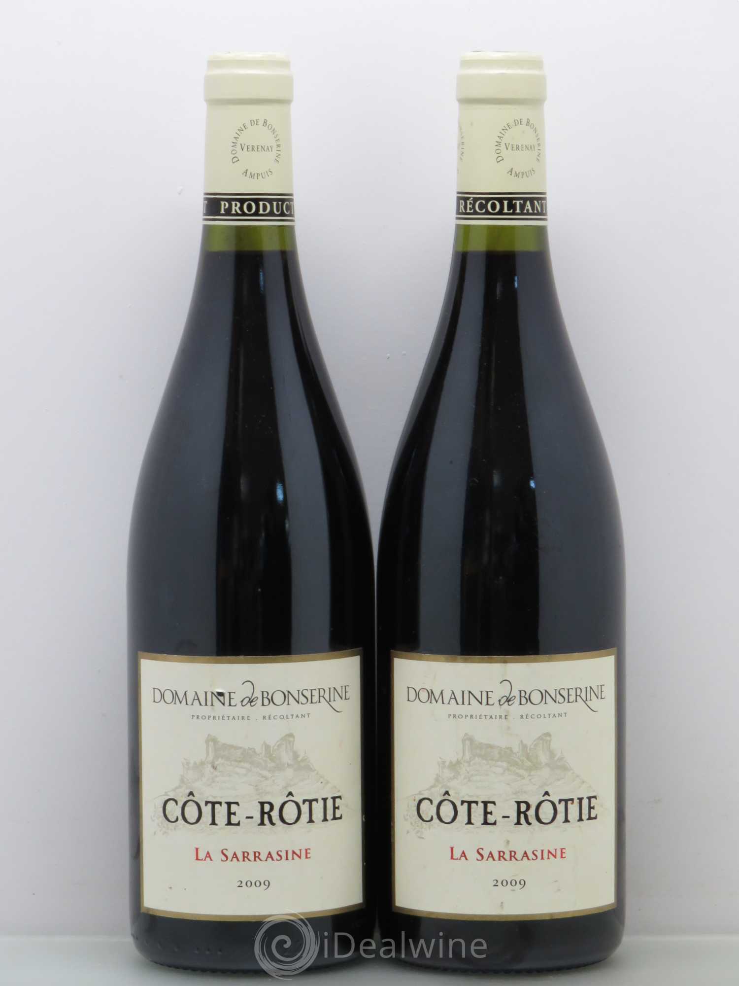 Côte-Rôtie La Sarrasine Bonserine (Domaine de) 2009 - Lot de 2 bouteilles - 0