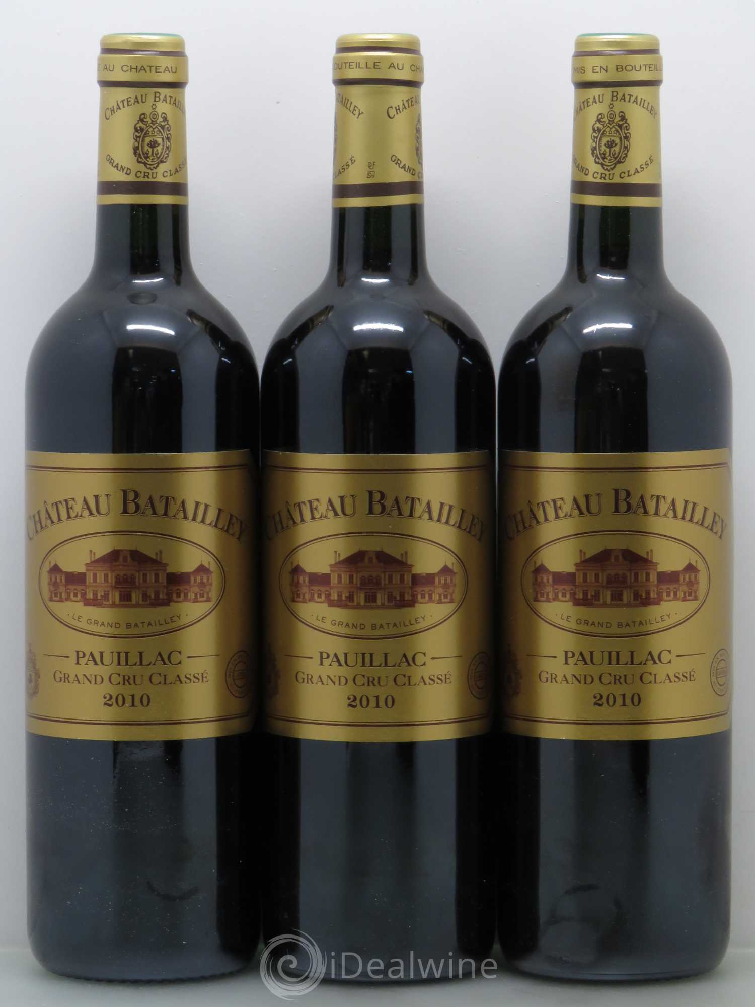 Château Batailley 5ème Grand Cru Classé 2010 - Lot de 6 bouteilles - 1