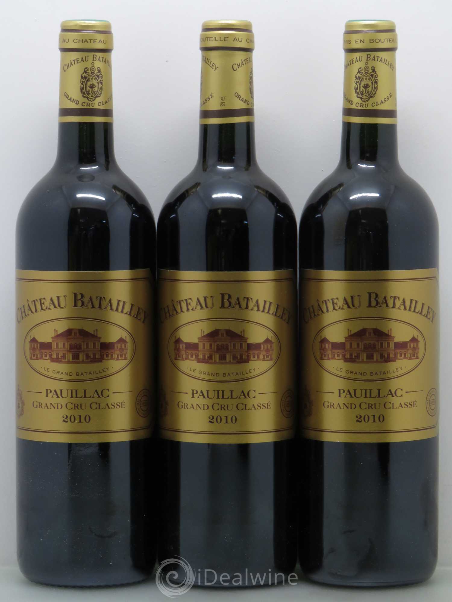 Château Batailley 5ème Grand Cru Classé 2010 - Lot de 6 bouteilles - 2