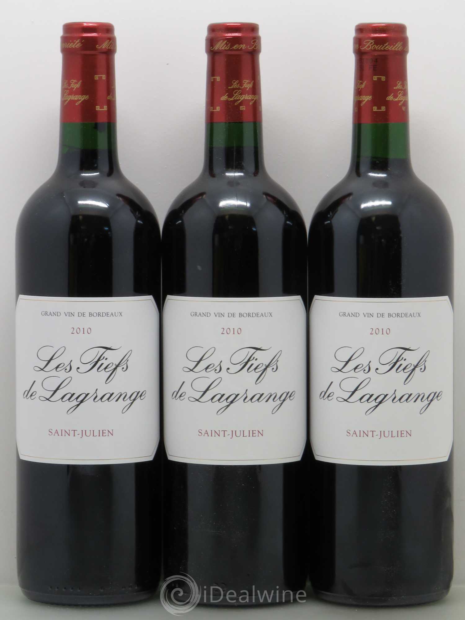 Les Fiefs de Lagrange Second Vin 2010 - Lot de 6 bouteilles - 1