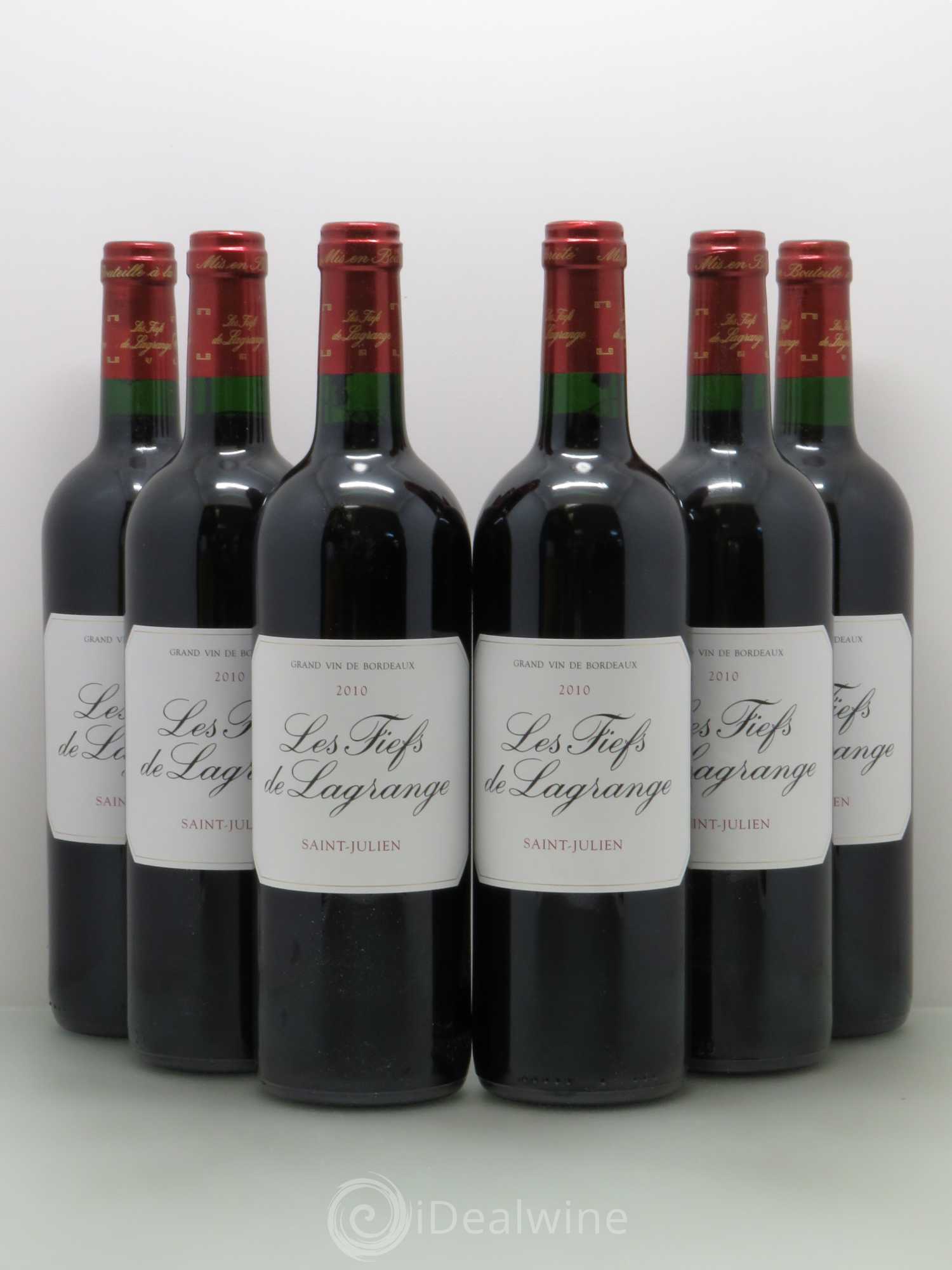 Les Fiefs de Lagrange Second Vin 2010 - Lot de 6 bouteilles - 0