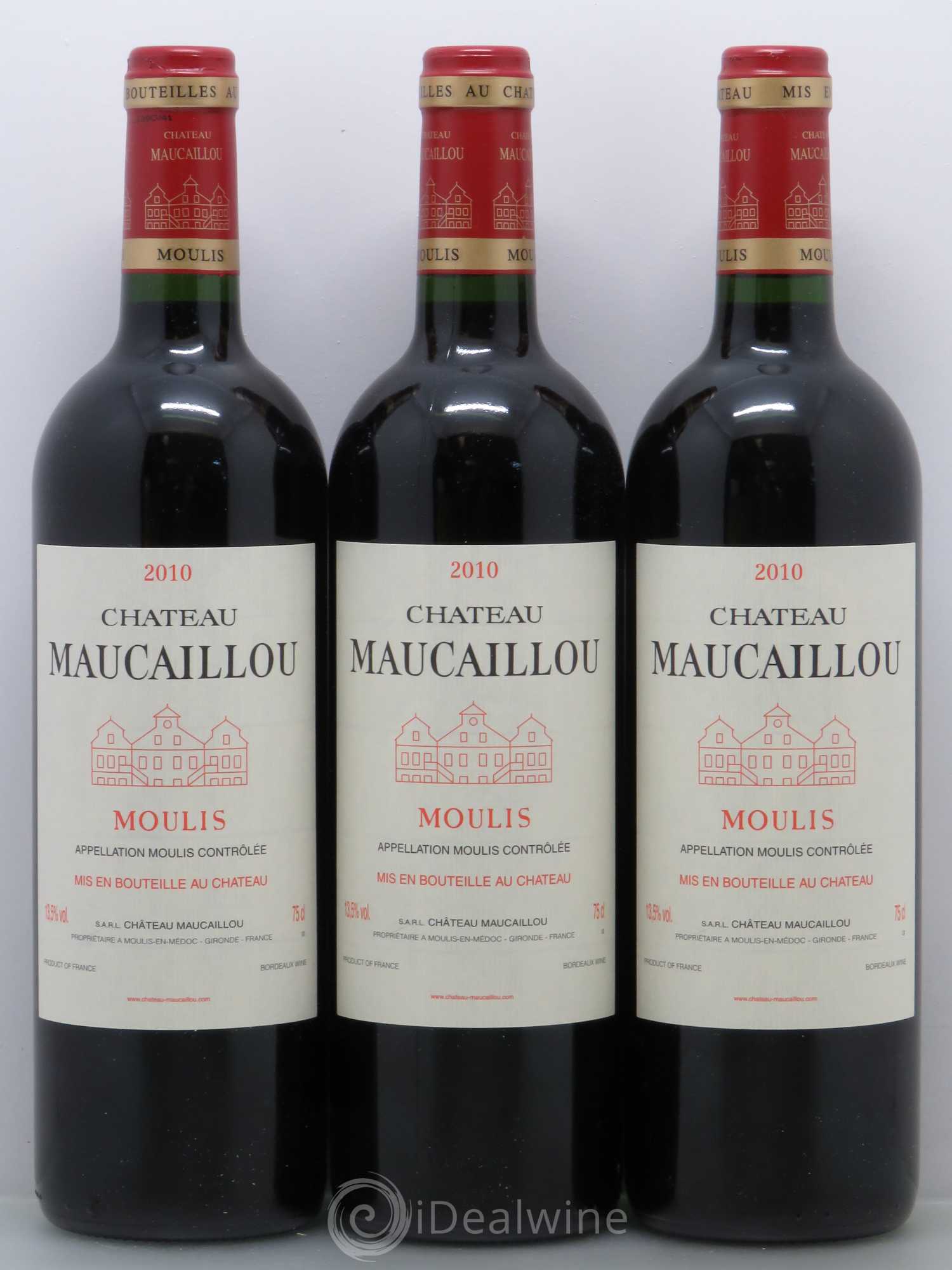 Château Maucaillou 2010 - Lot de 12 bouteilles - 2