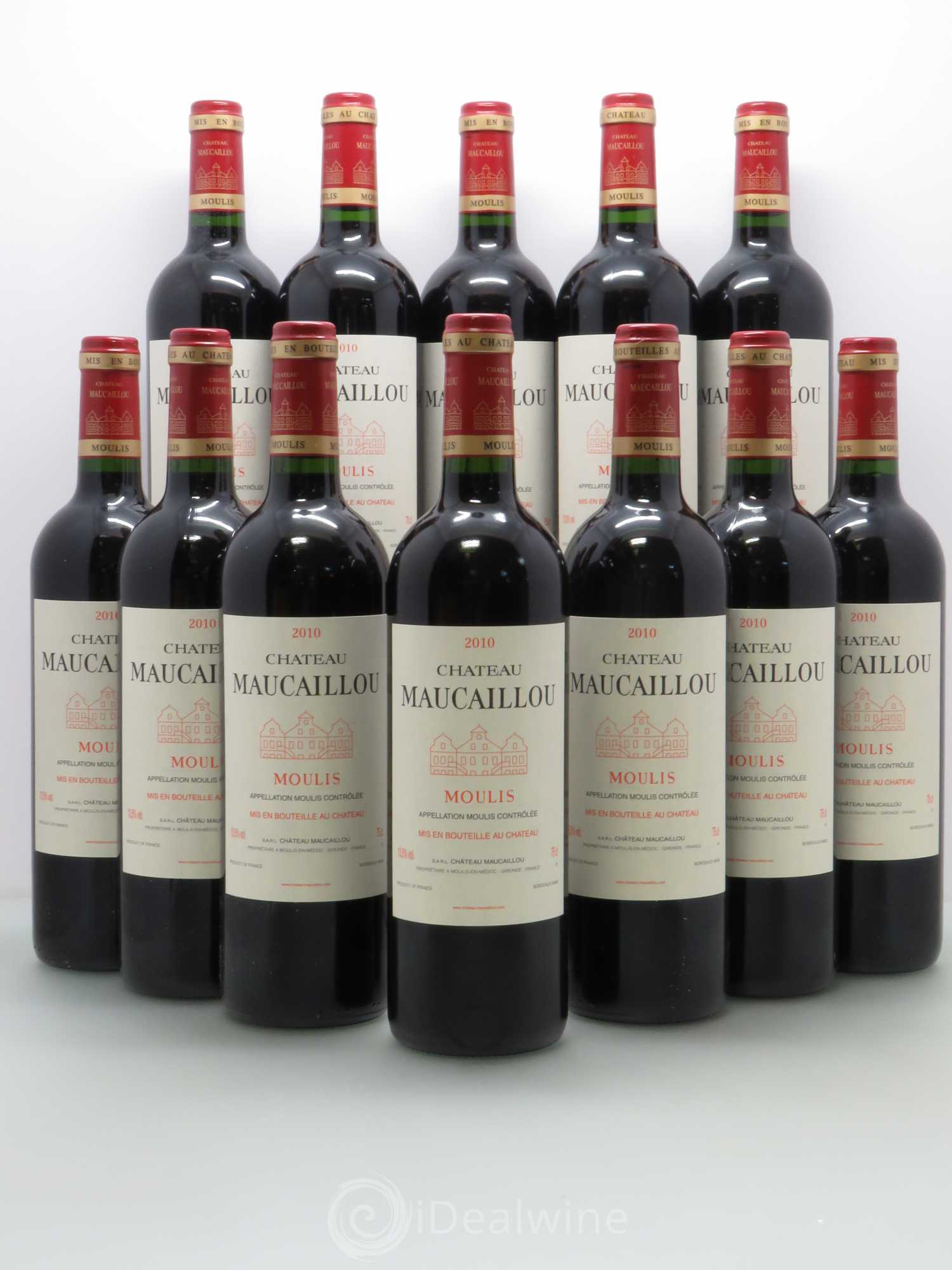 Château Maucaillou 2010 - Lot de 12 bouteilles - 0