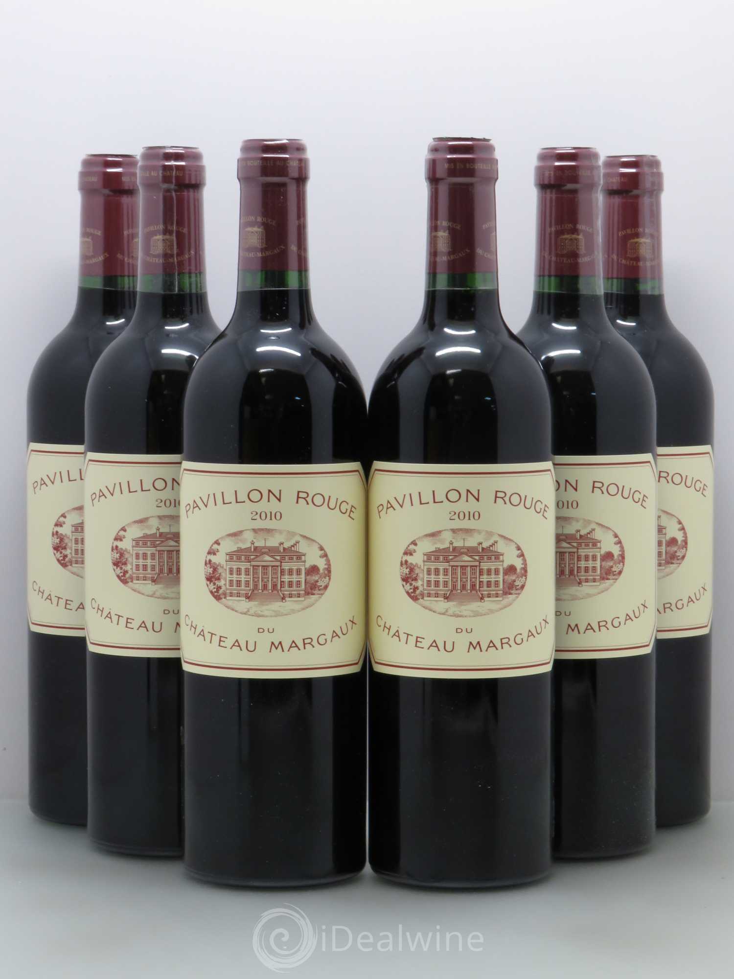 Pavillon Rouge du Château Margaux Second Vin 2010 - Lot de 6 bouteilles - 0