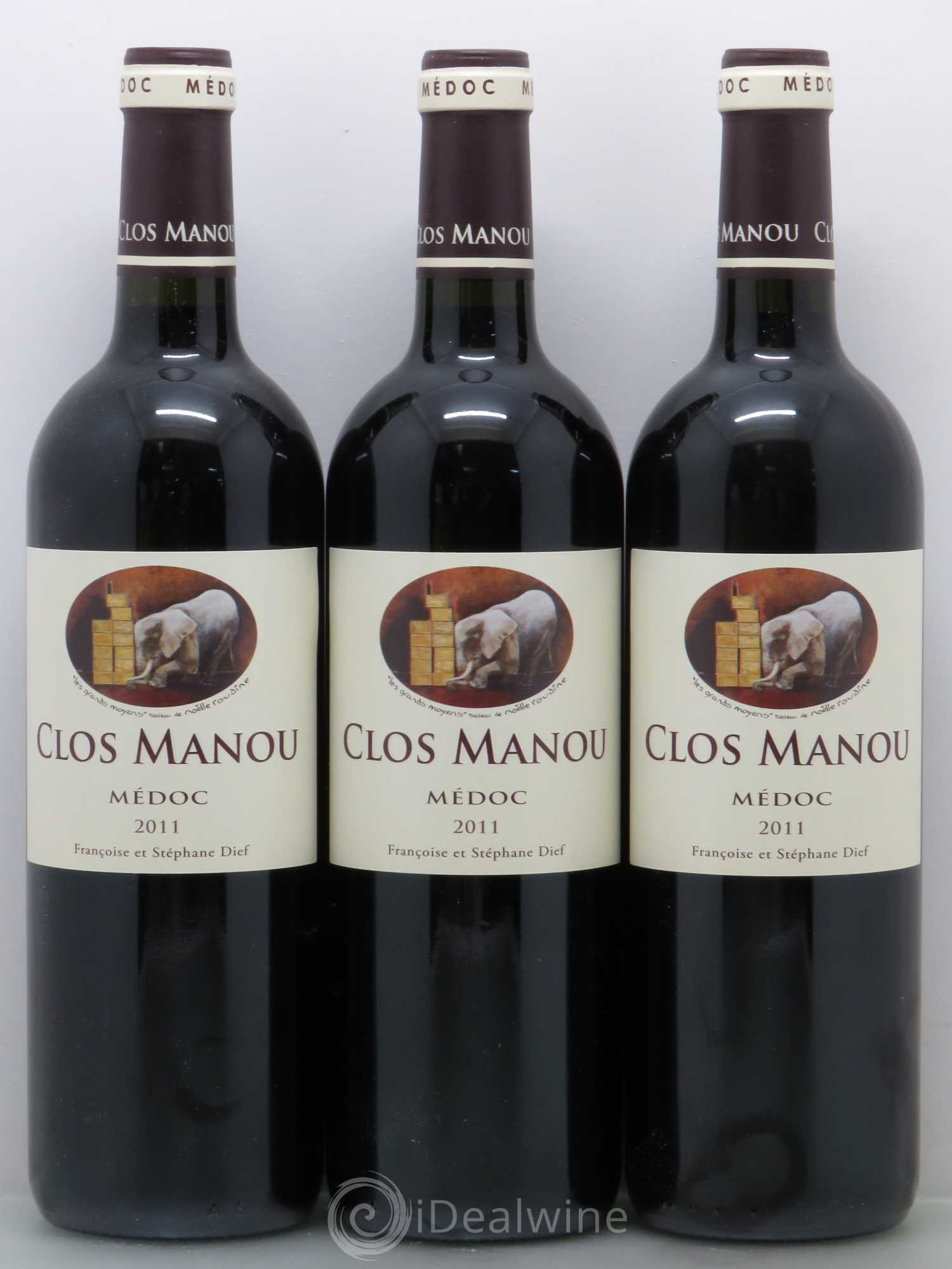Clos Manou 2011 - Posten von 6 Flaschen - 2