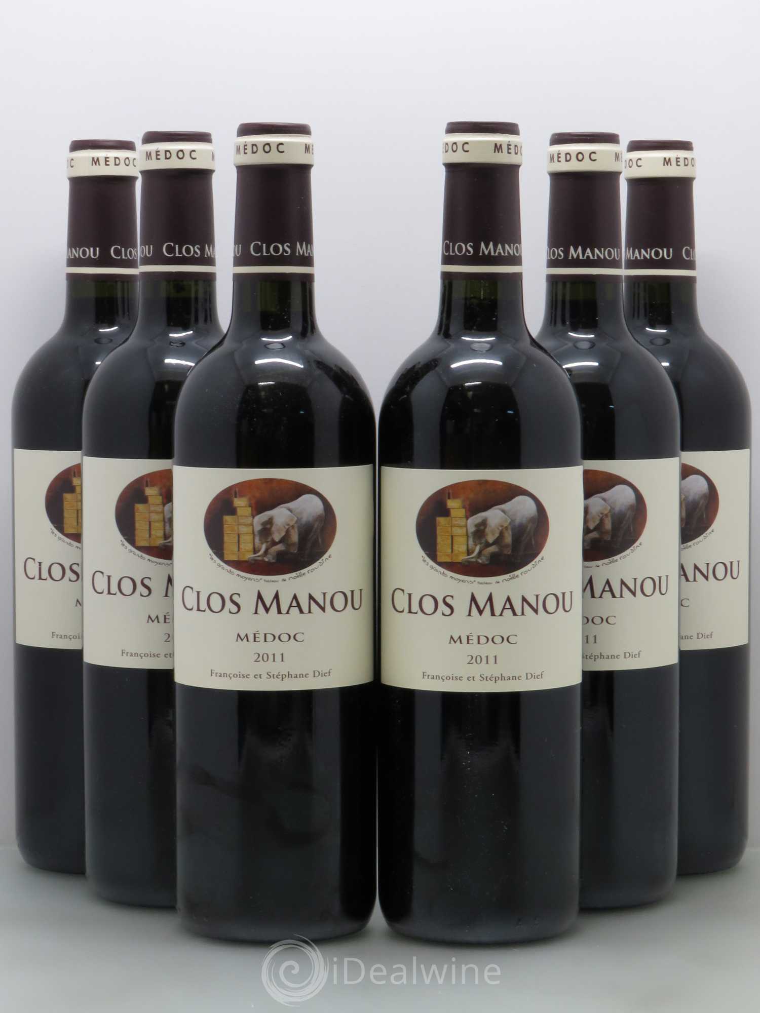 Clos Manou 2011 - Posten von 6 Flaschen - 0
