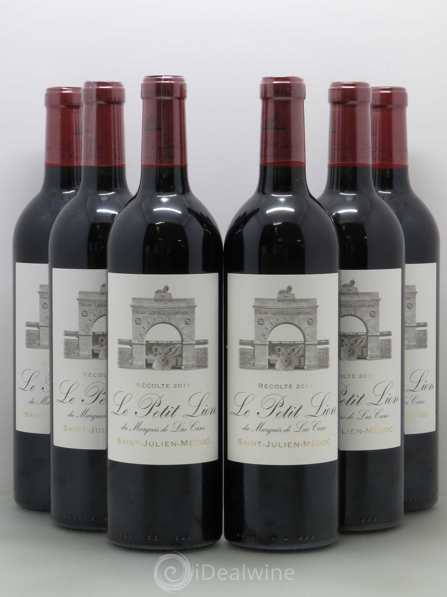 Le Petit Lion du Marquis de Las Cases Second Vin 2011 - Lot de 6 bouteilles - 0