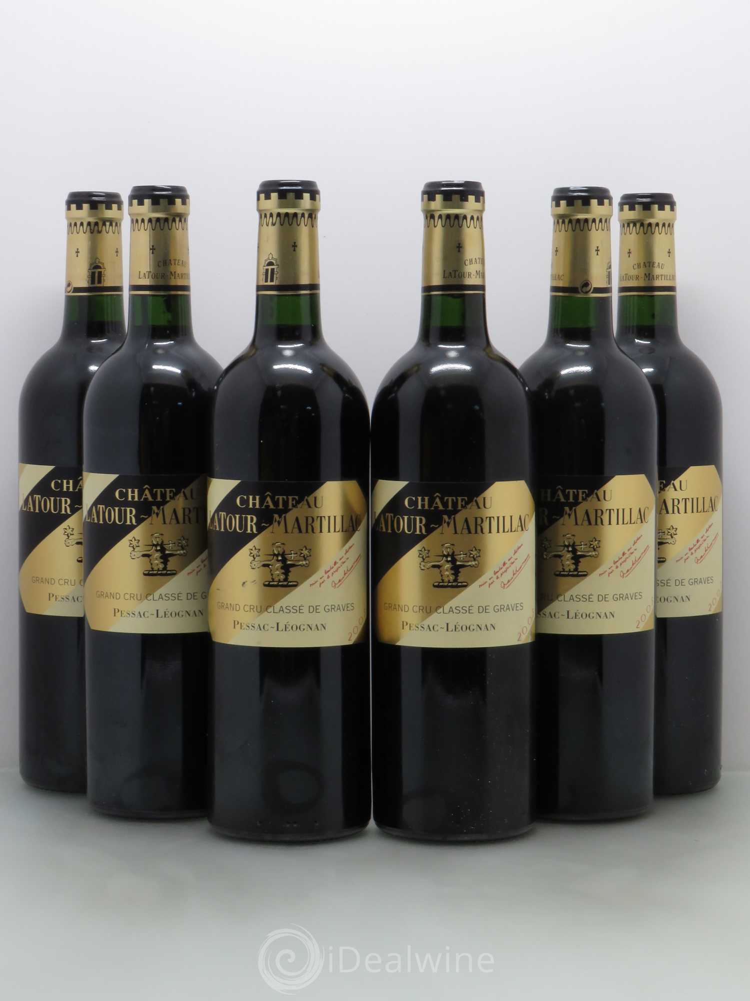 Château Latour-Martillac Cru Classé de Graves 2005 - Lot de 6 bouteilles - 0