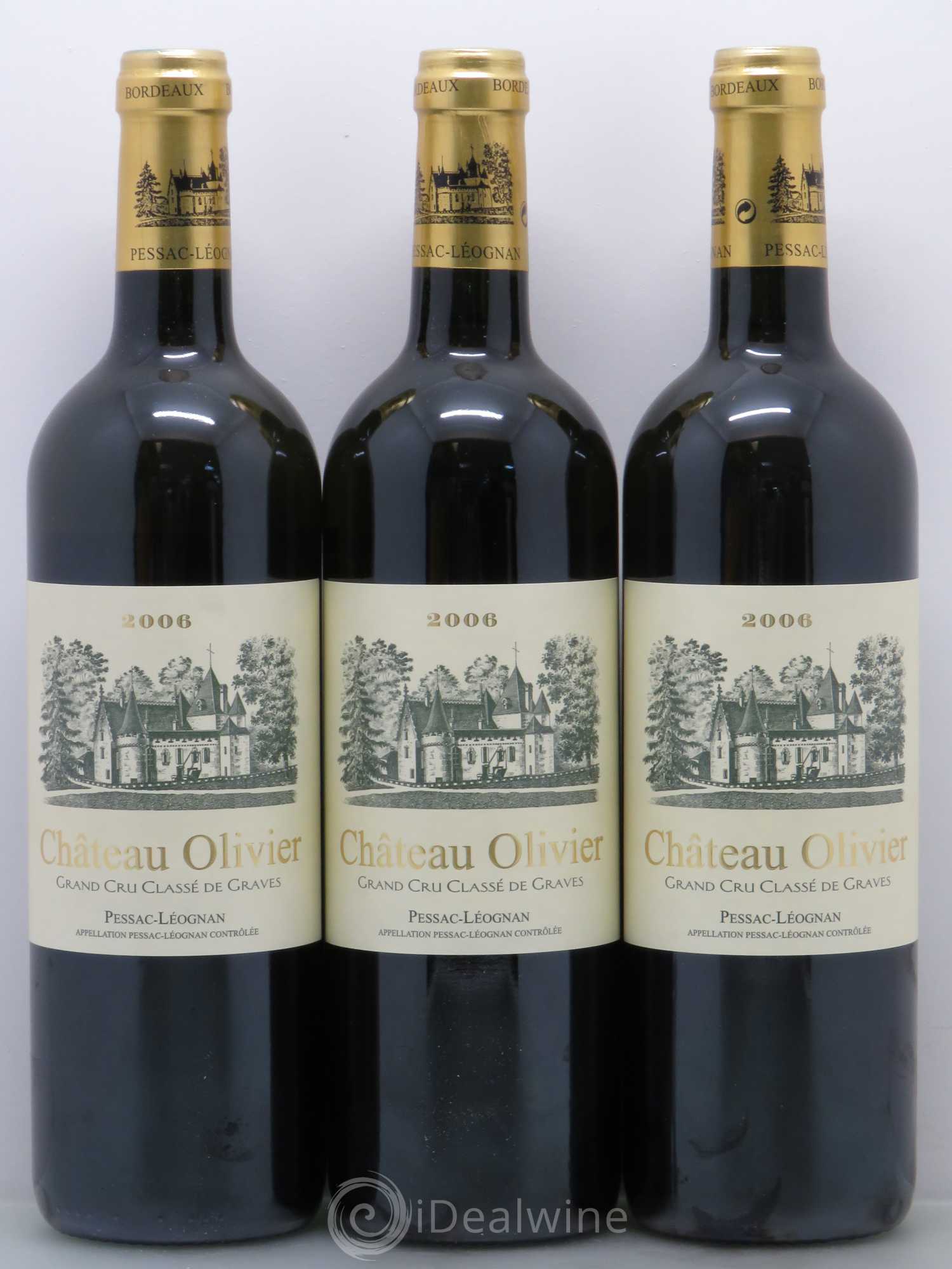 Château Olivier Cru Classé de Graves 2006 - Lotto di 6 bottiglie - 2