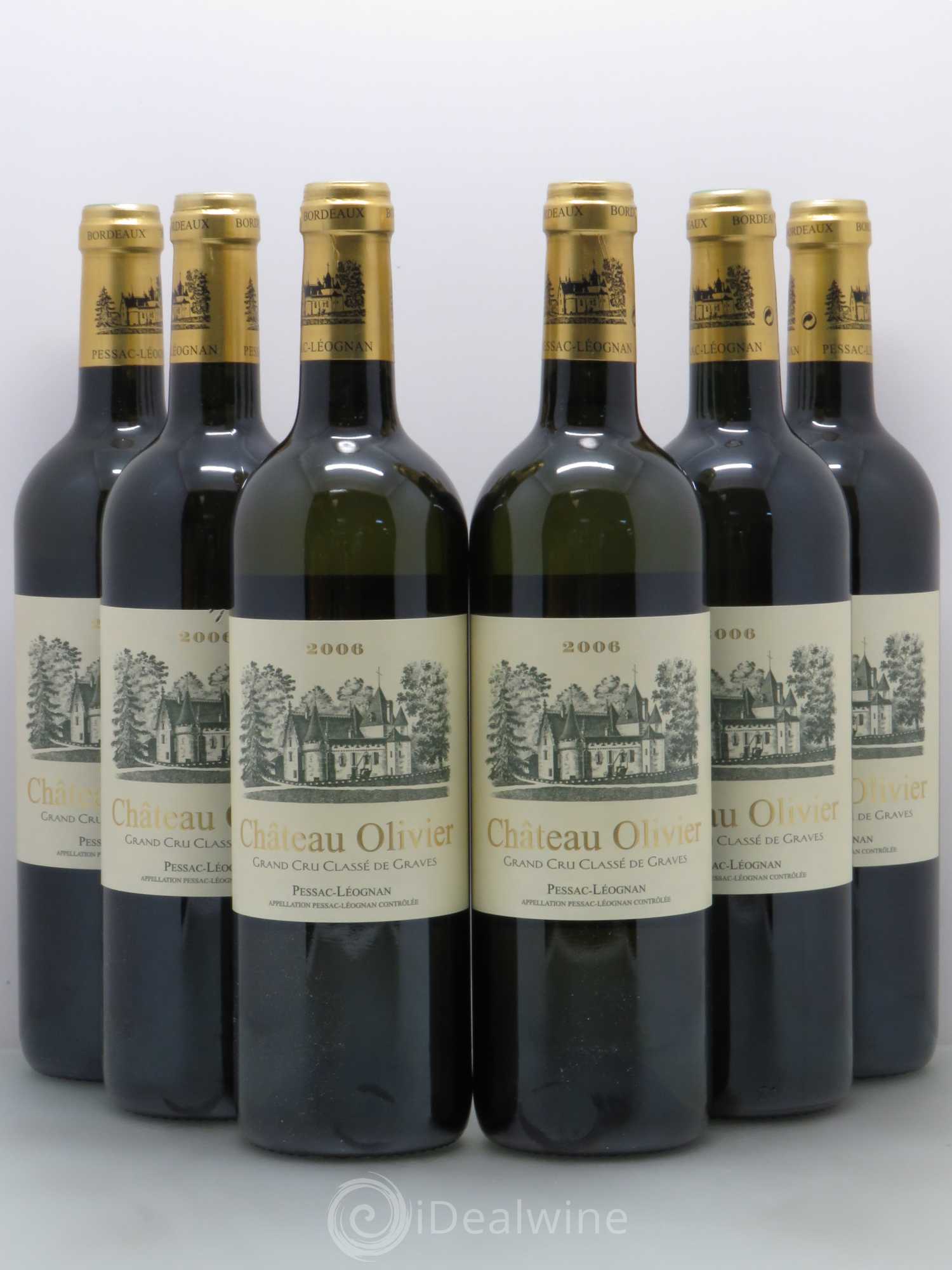 Château Olivier Cru Classé de Graves 2006 - Lotto di 6 bottiglie - 0
