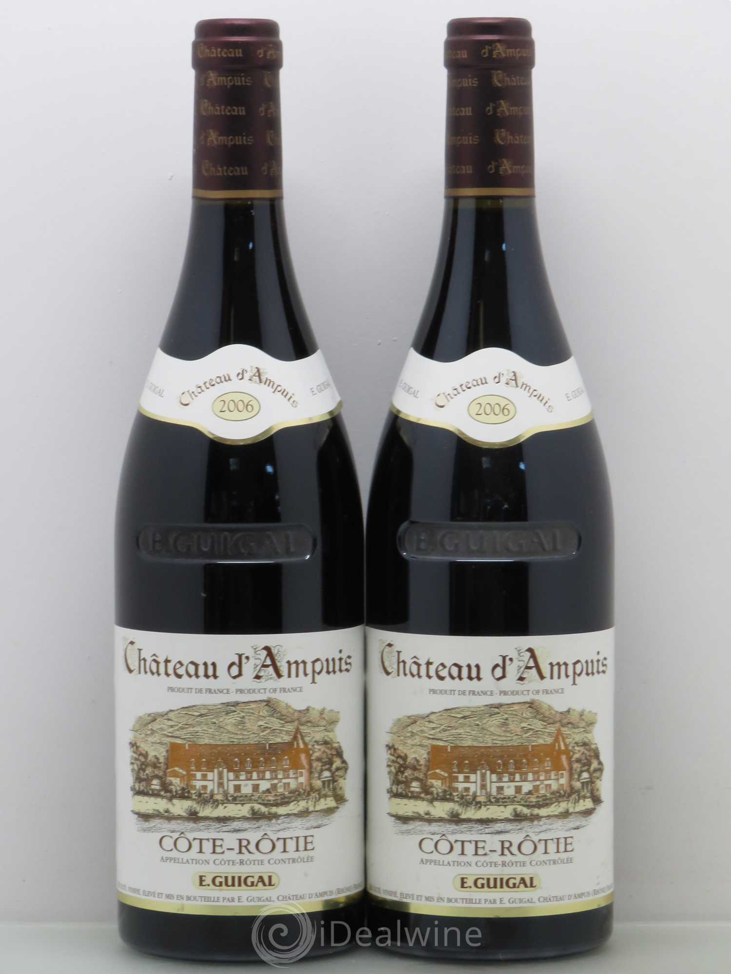Côte-Rôtie Château d'Ampuis Guigal 2006 - Lot de 2 bouteilles - 0