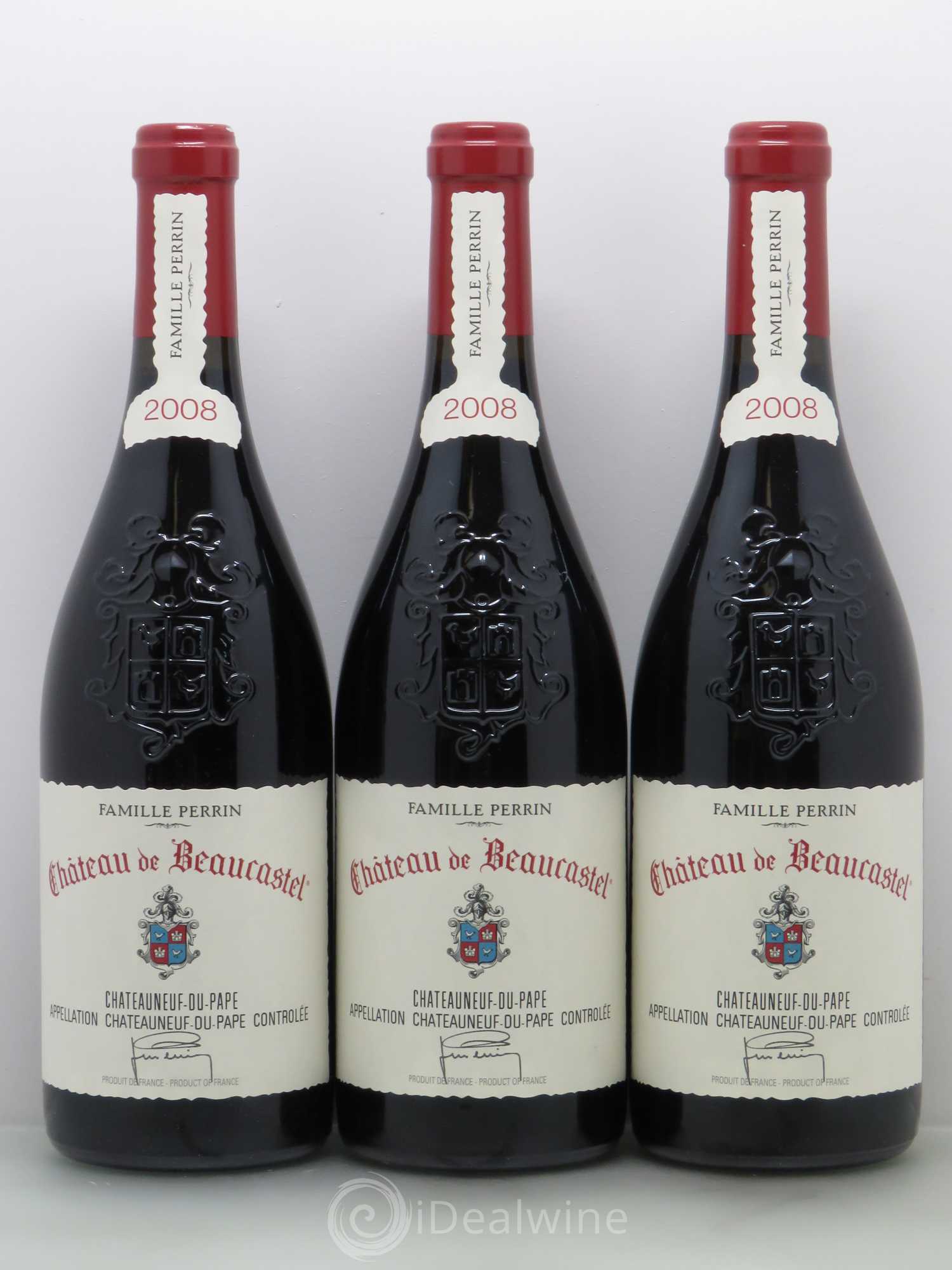 Châteauneuf-du-Pape Château de Beaucastel Famille Perrin 2008 - Lot de 6 bouteilles - 2