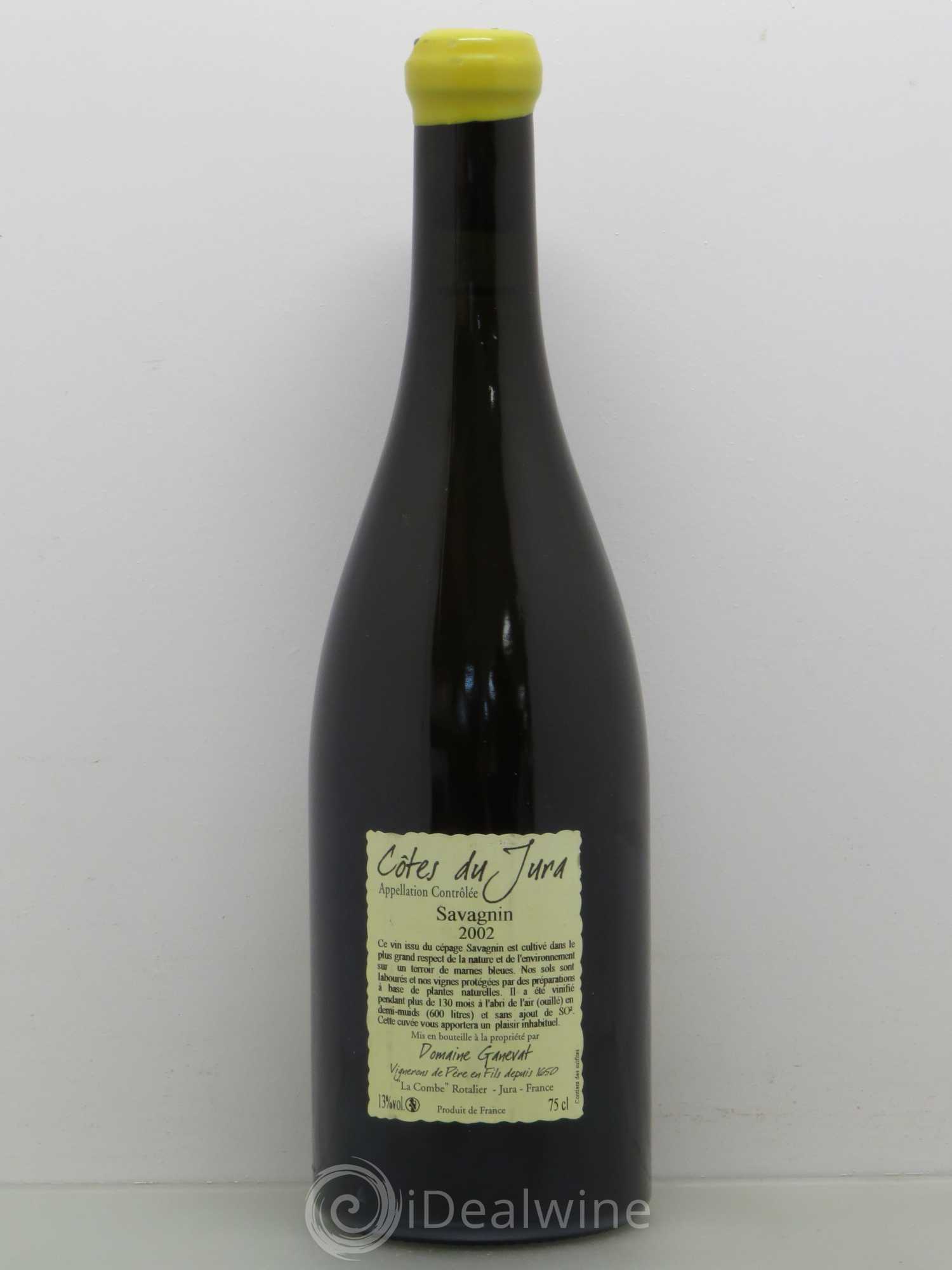 Côtes du Jura Les Vignes de mon Père Jean-François Ganevat (Domaine) 2002 - Lot de 1 bouteille - 1