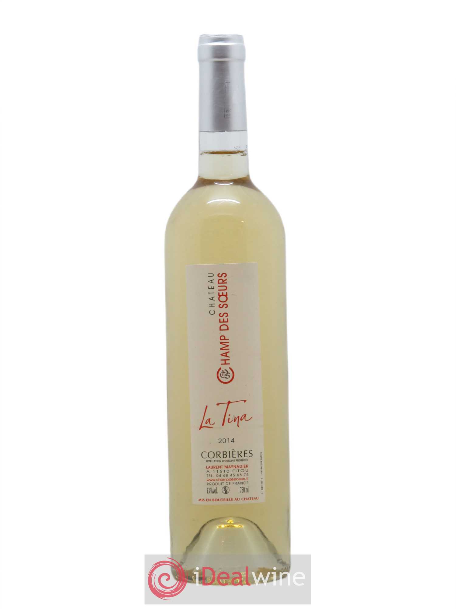 Corbières La Tina Champ des Soeurs 2014 - Lot de 1 bouteille - 0