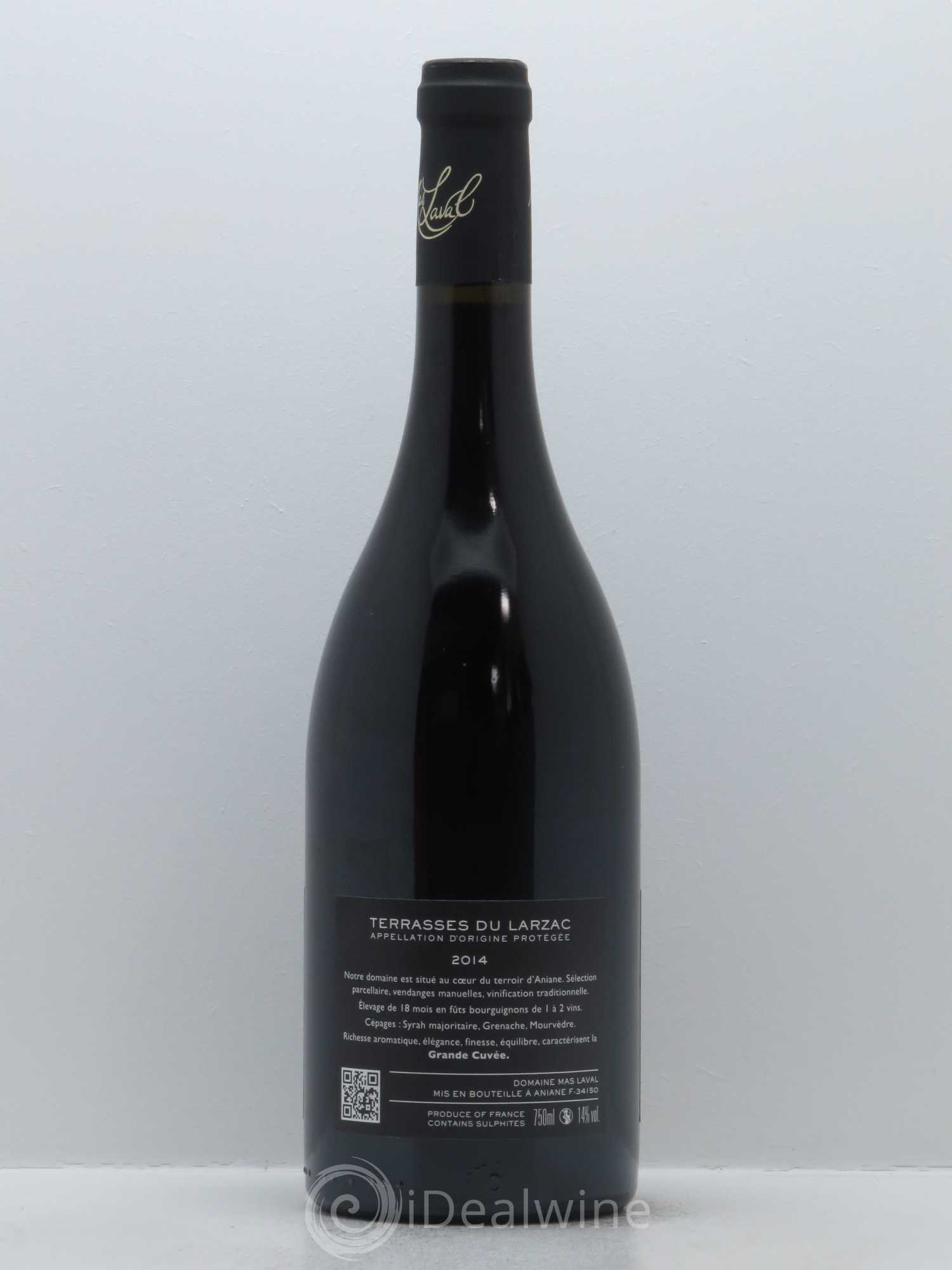 Pays d'Hérault Mas Laval Grande Cuvée Joël Laval 2014 - Lot de 1 bouteille - 1