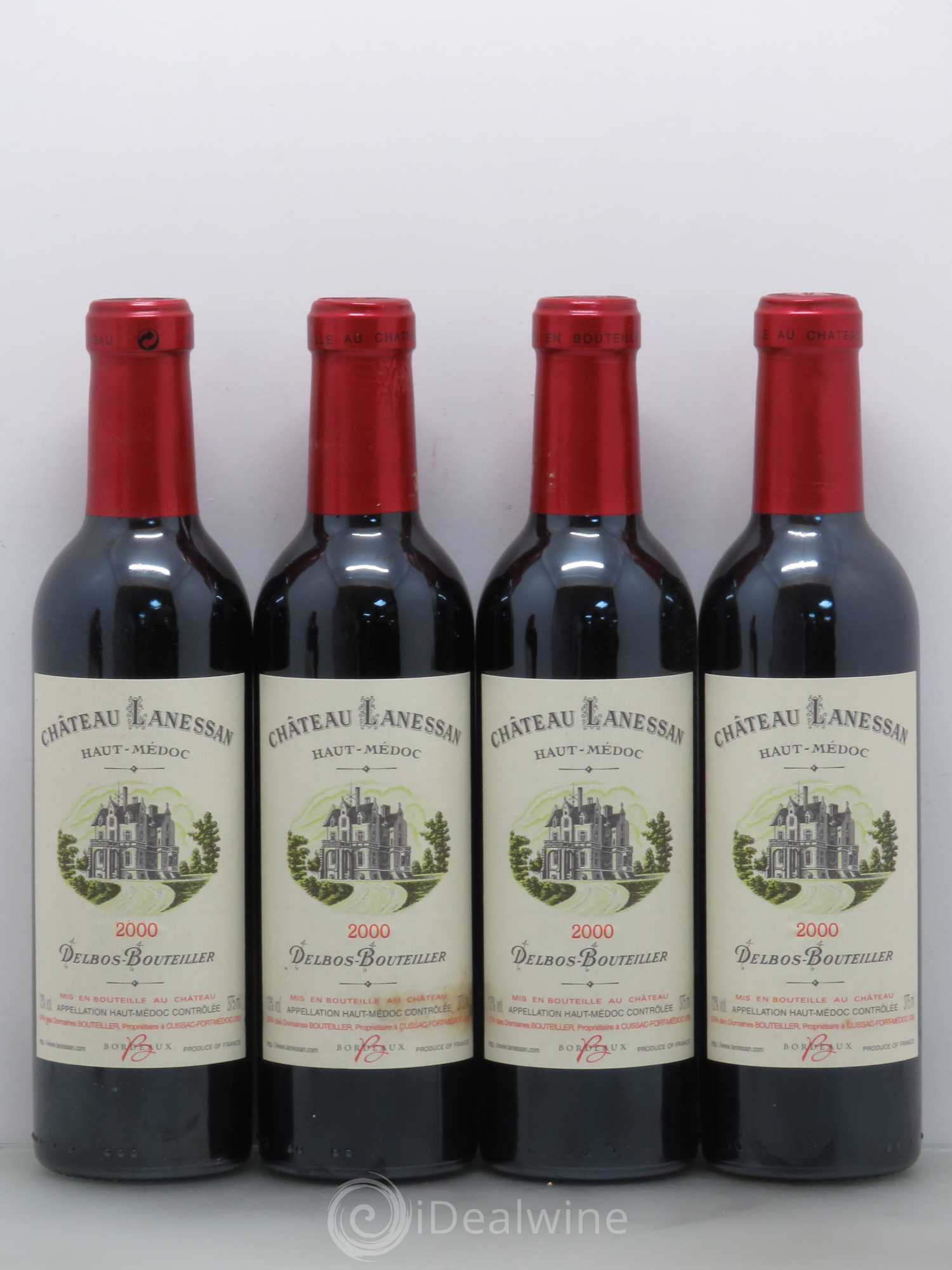 Château Lanessan Cru Bourgeois (sans prix de réserve) 2000 - Lot de 24 demi bouteilles - 1