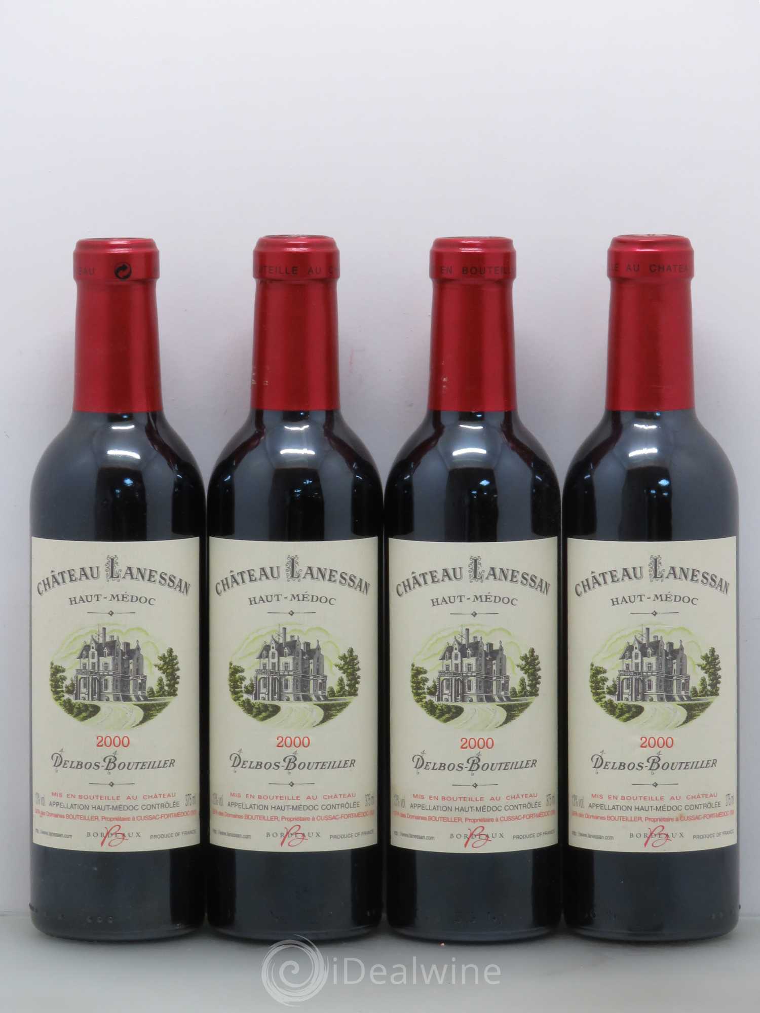 Château Lanessan Cru Bourgeois (sans prix de réserve) 2000 - Lot de 24 demi bouteilles - 4