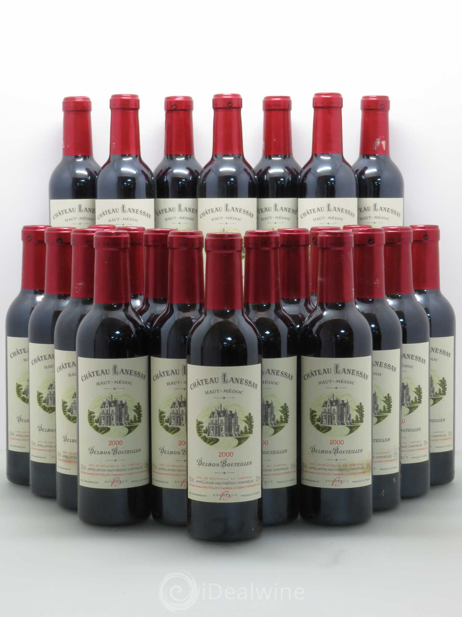Château Lanessan Cru Bourgeois (sans prix de réserve) 2000 - Lot de 24 demi bouteilles - 0