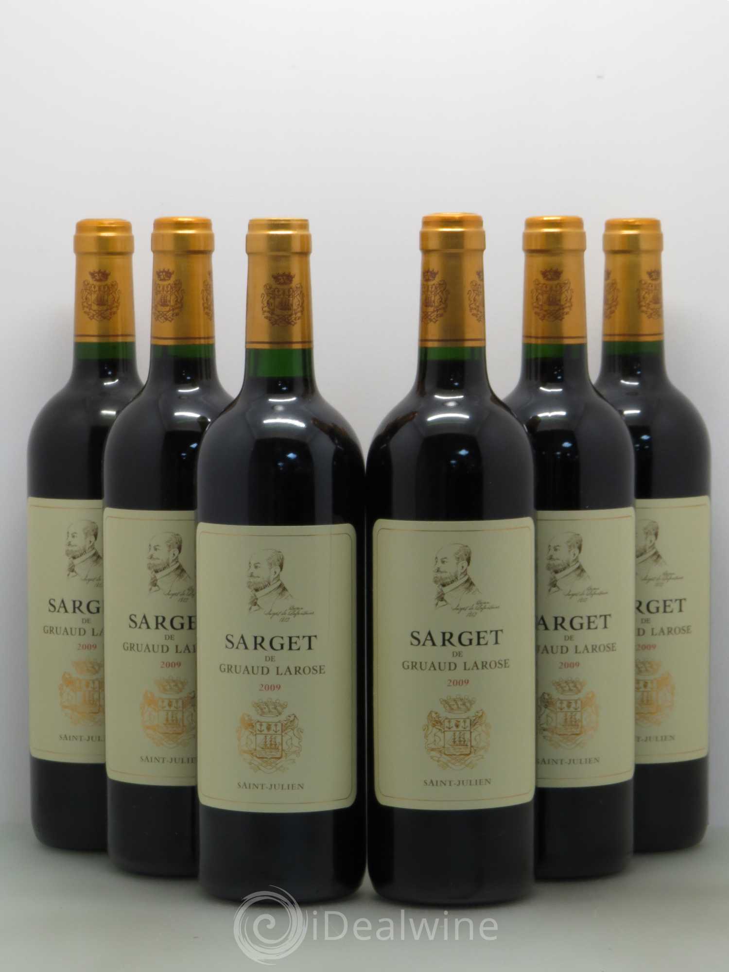 Sarget de Gruaud Larose Second Vin 2009 - Lot de 6 bouteilles - 0