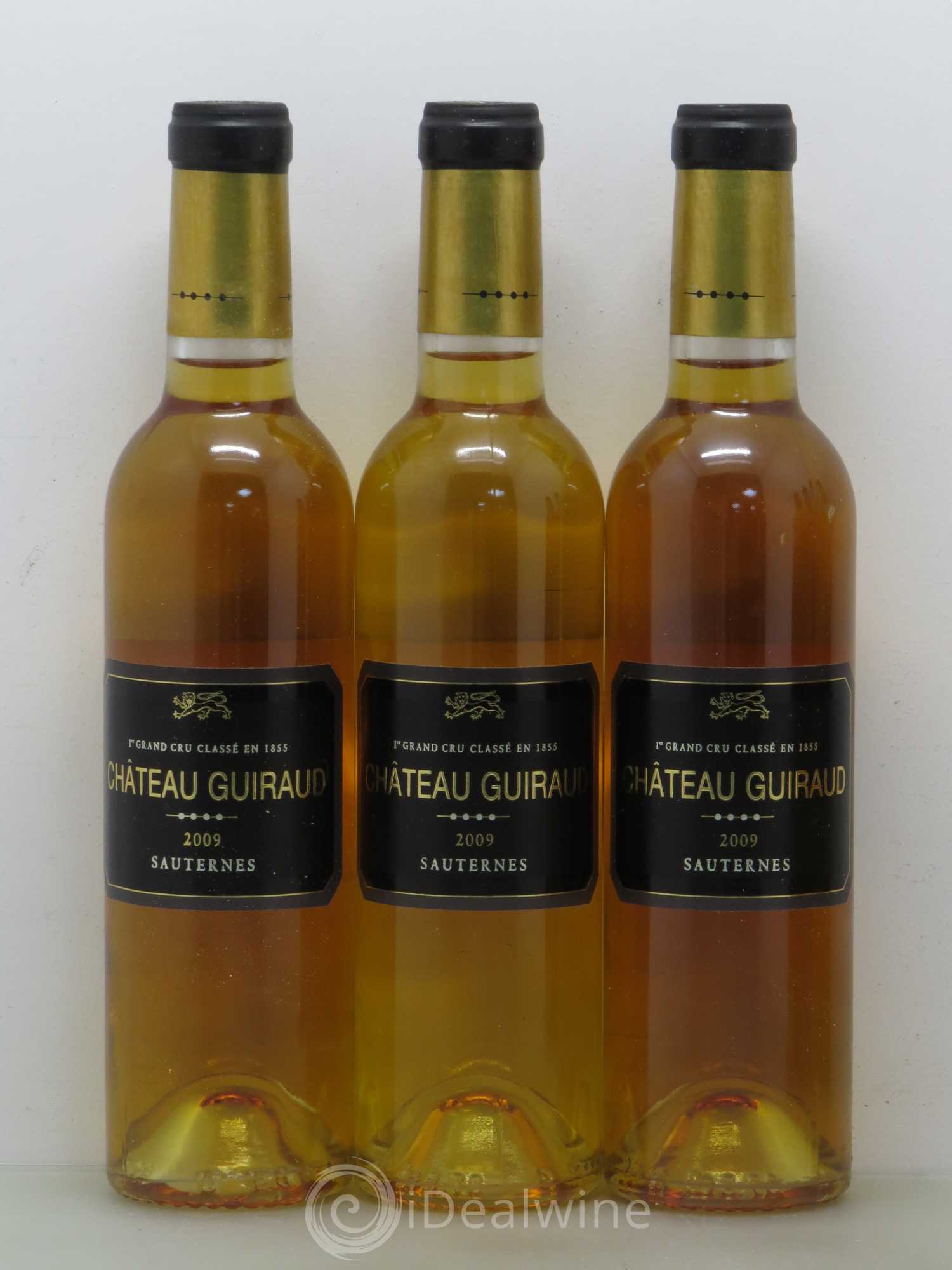 Château Guiraud 1er Grand Cru Classé 2009 - Posten von 6 Demi-Flaschen - 1