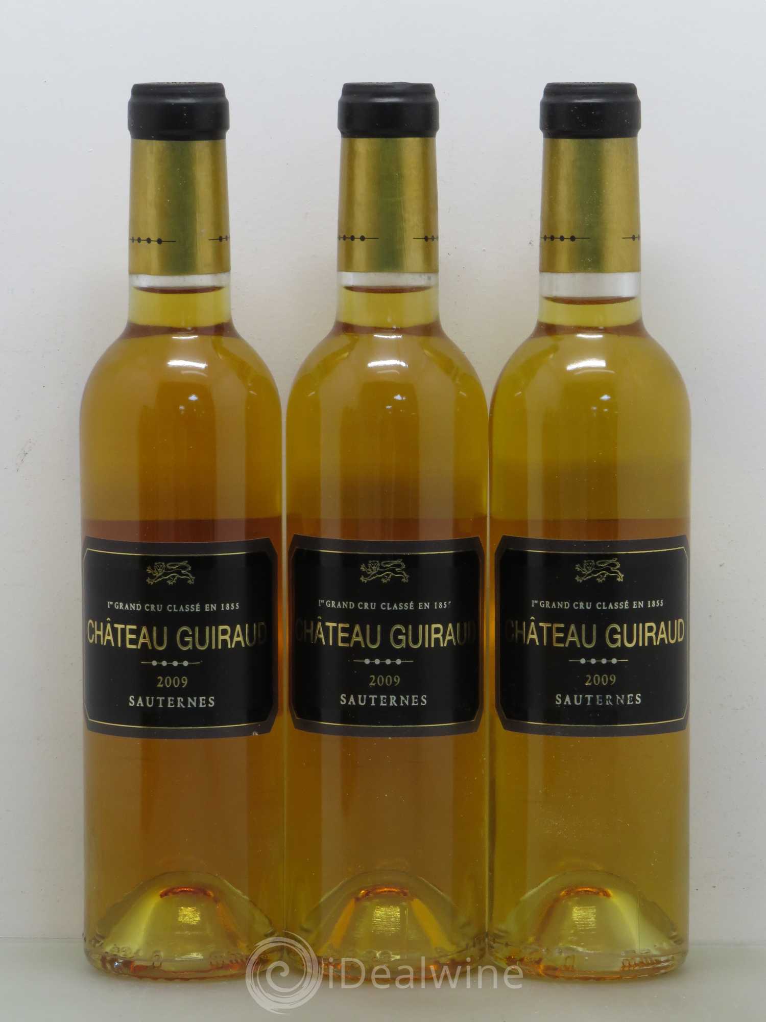 Château Guiraud 1er Grand Cru Classé 2009 - Posten von 6 Demi-Flaschen - 2