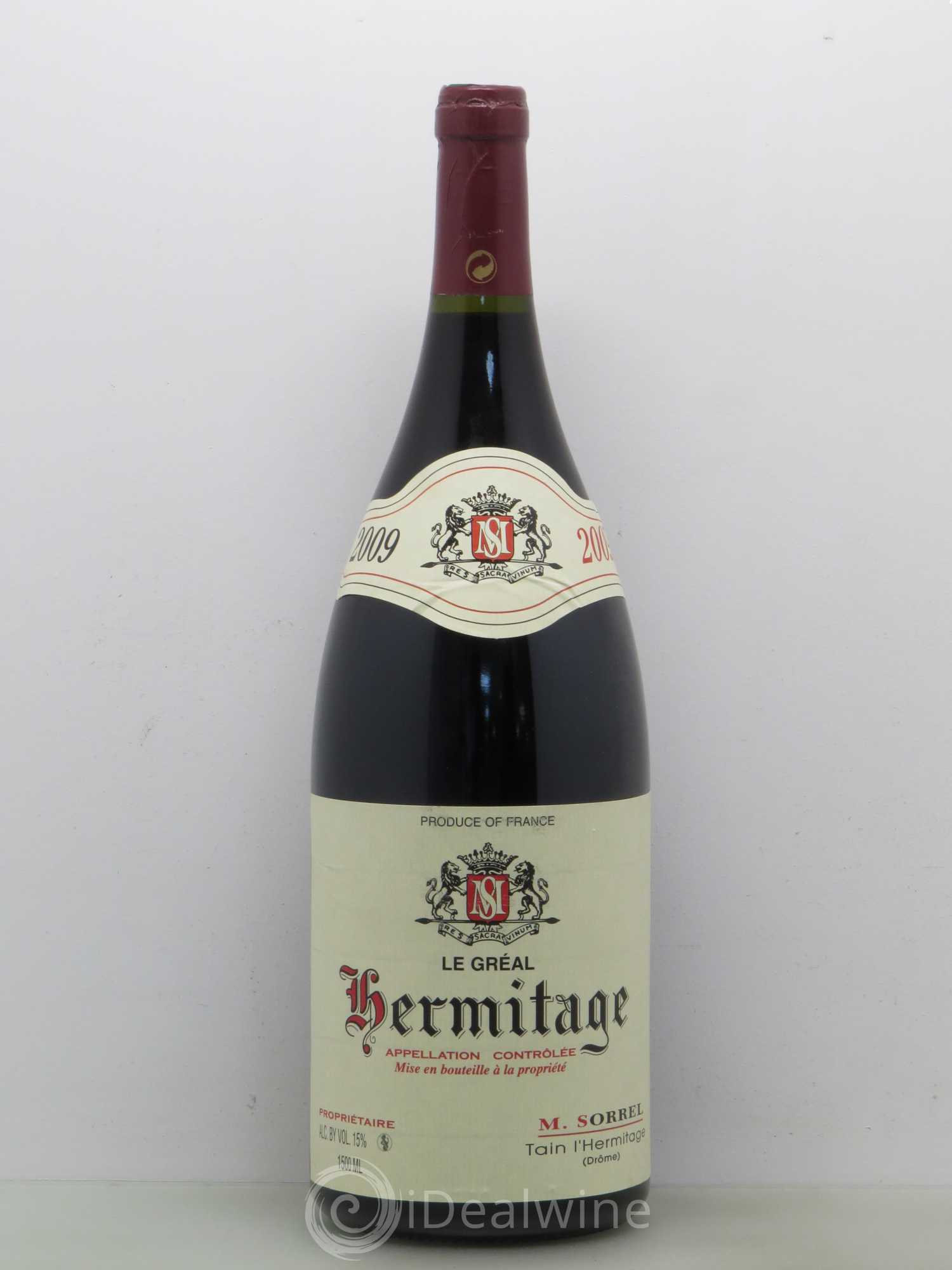 Hermitage Le Gréal Marc Sorrel 2009 - Lot de 1 magnum - 0