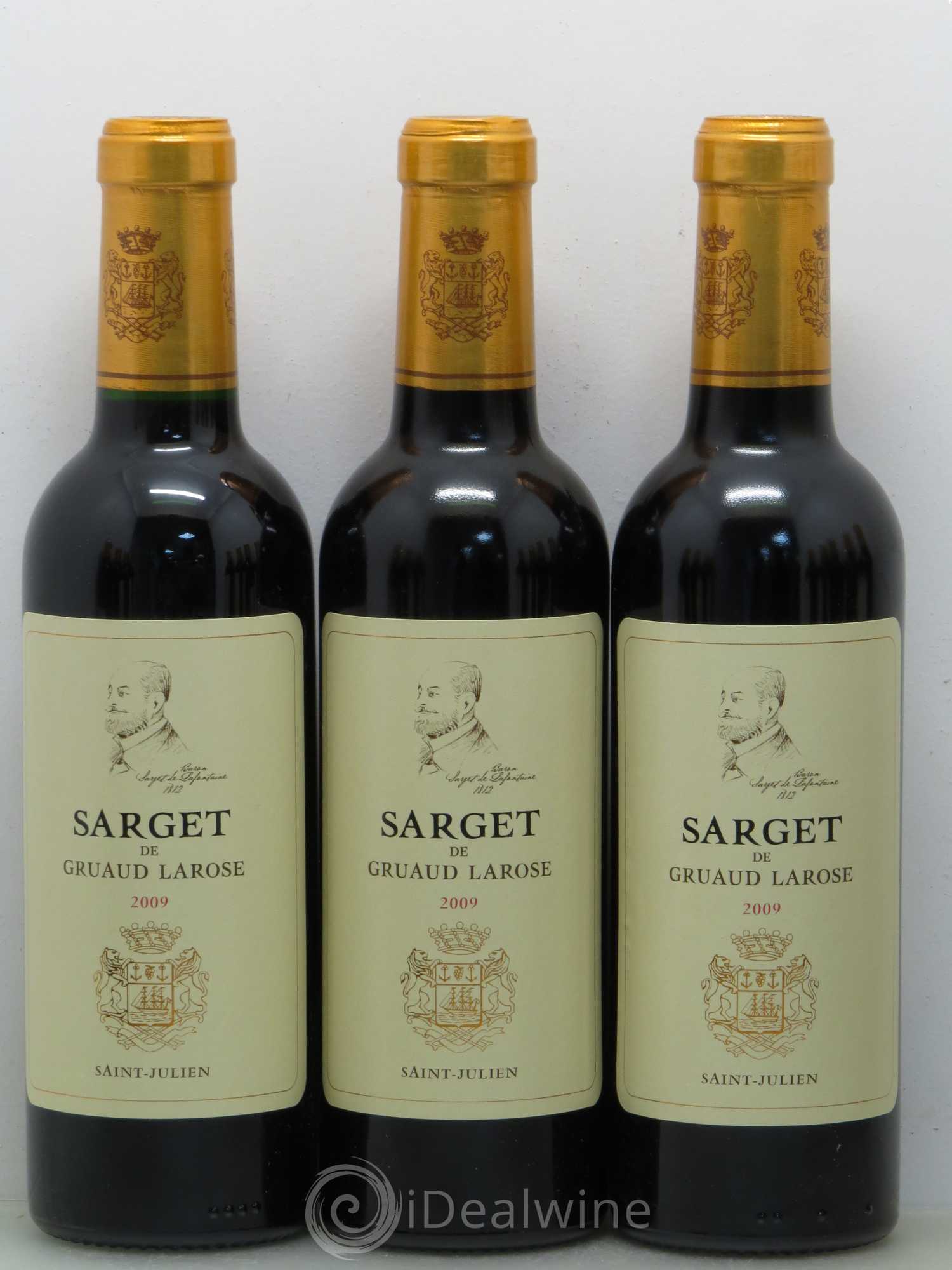 Sarget de Gruaud Larose Second Vin 2009 - Lot de 12 demi bouteilles - 2