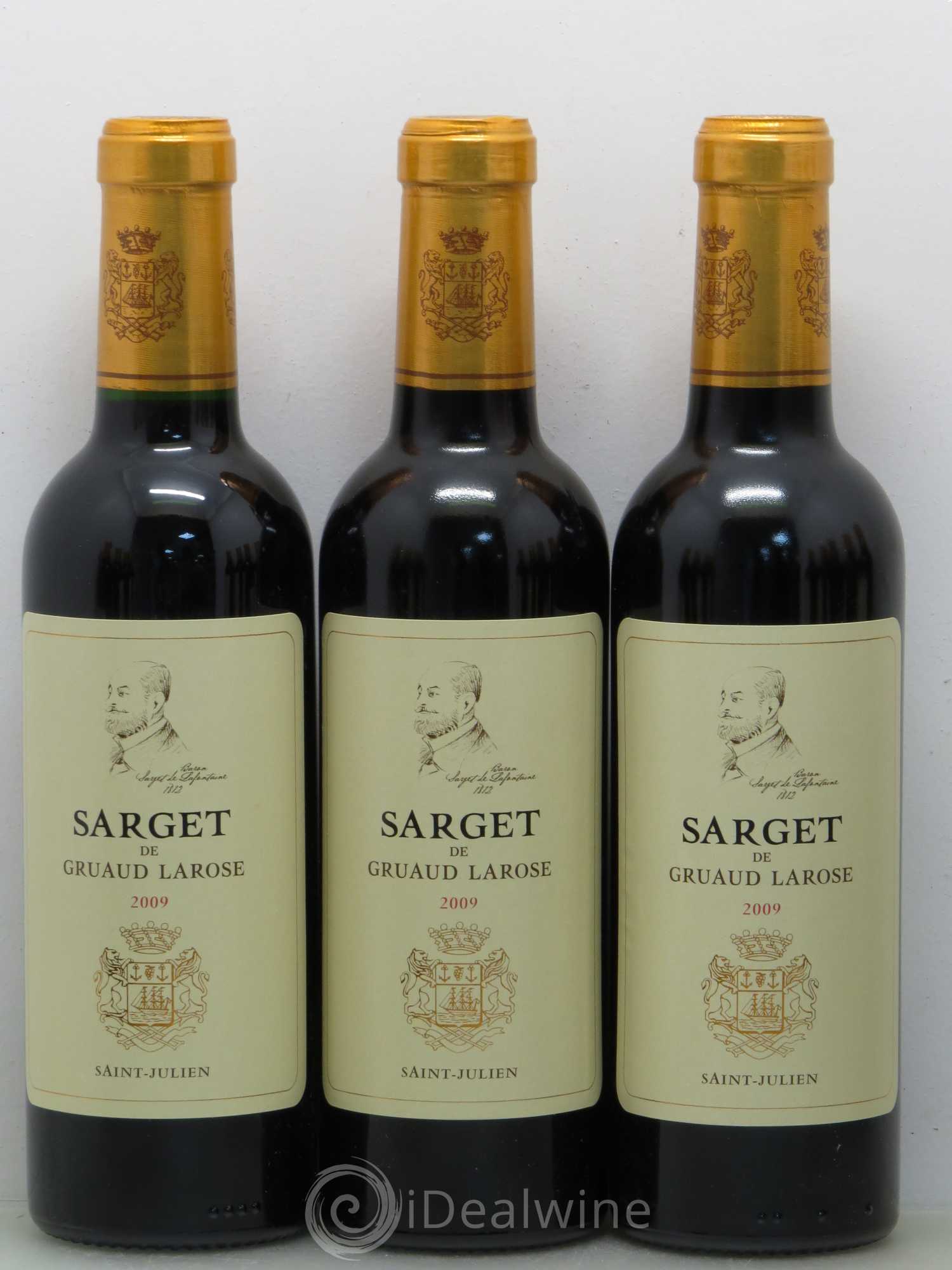 Sarget de Gruaud Larose Second Vin 2009 - Lot de 12 demi bouteilles - 3