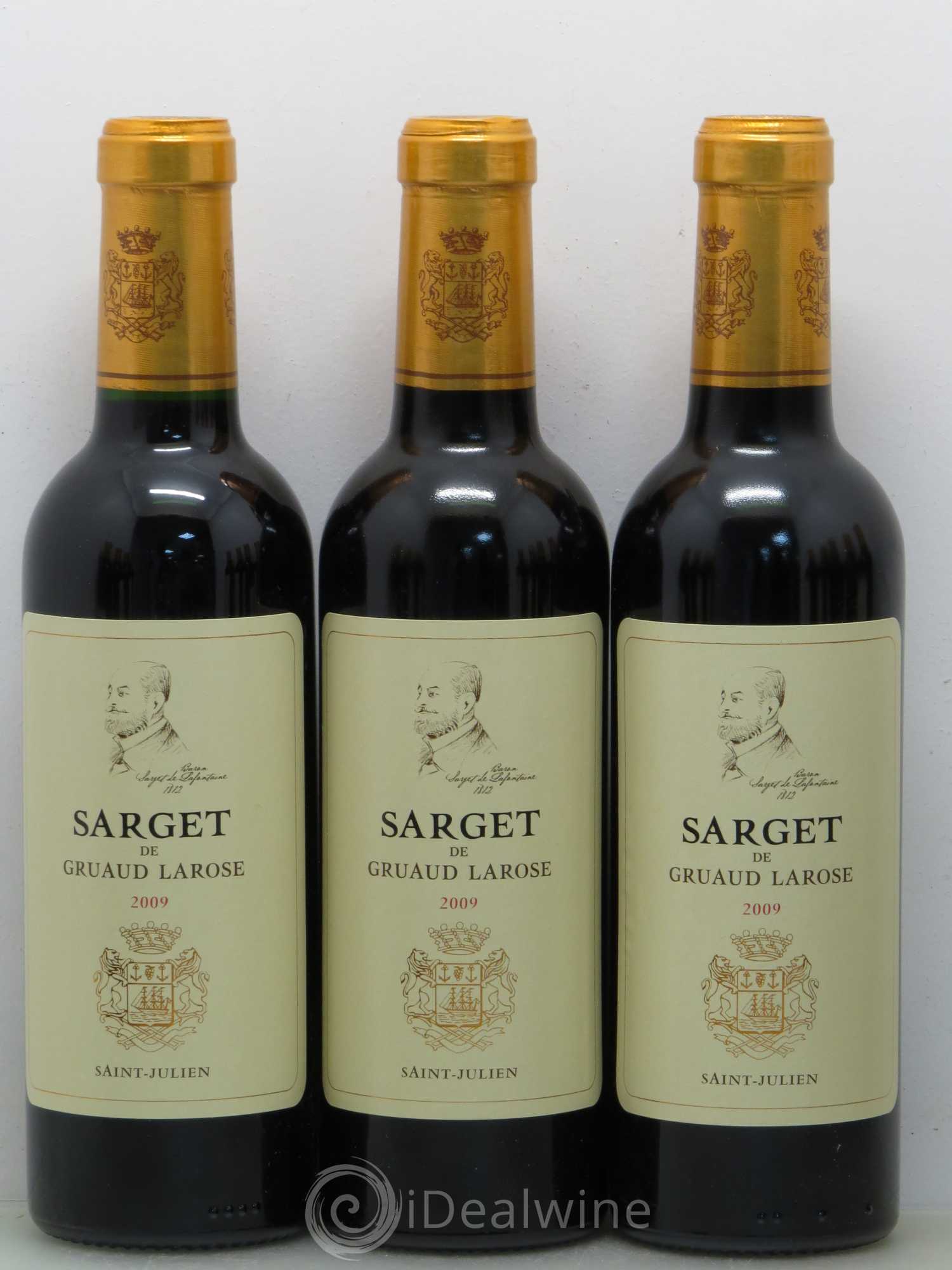 Sarget de Gruaud Larose Second Vin 2009 - Lot de 12 demi bouteilles - 4