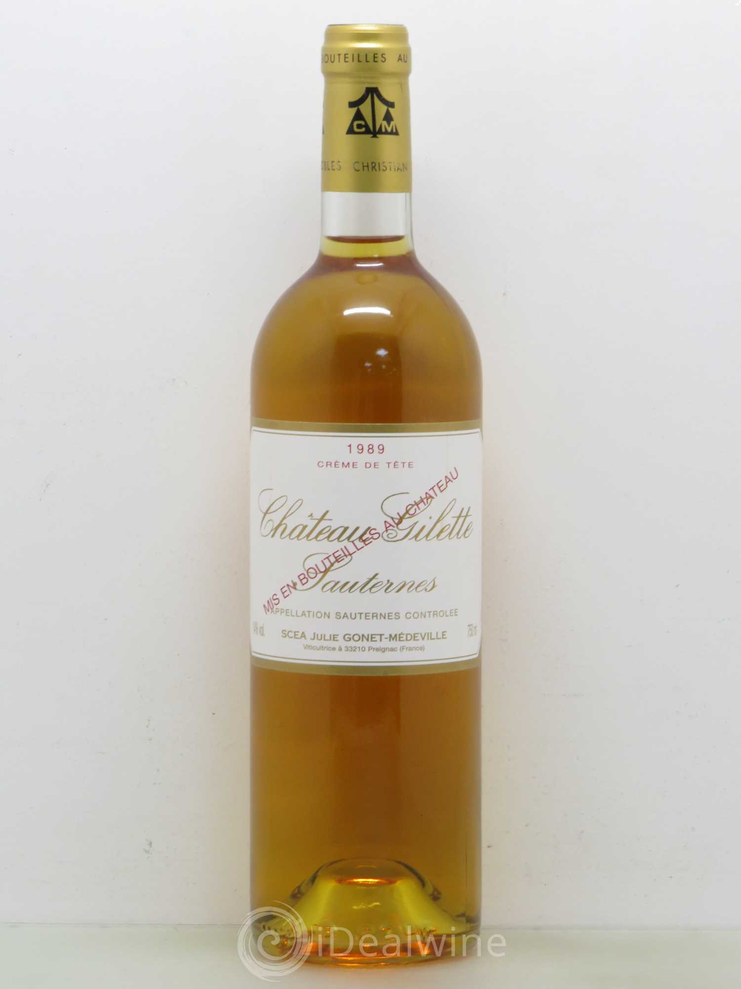 Château Gilette 1989 - Lotto di 1 bottiglia - 0