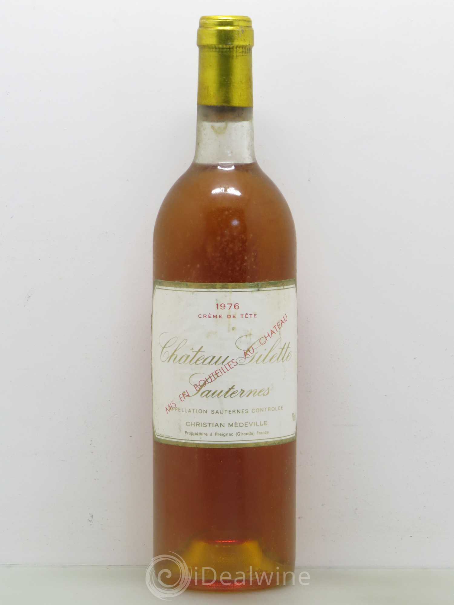 Château Gilette 1976 - Lotto di 1 bottiglia - 0