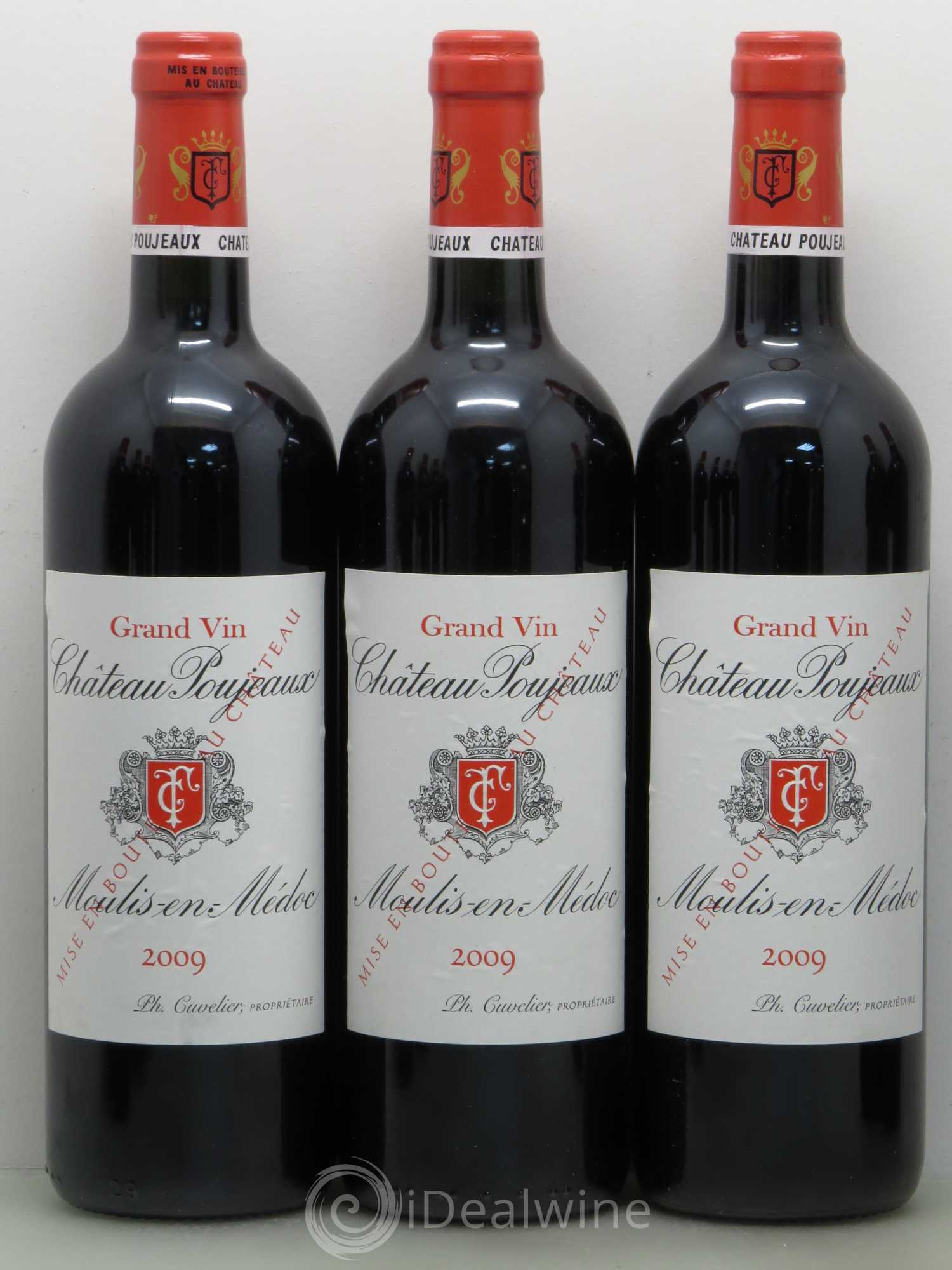Château Poujeaux 2009 - Lot de 12 bouteilles - 2