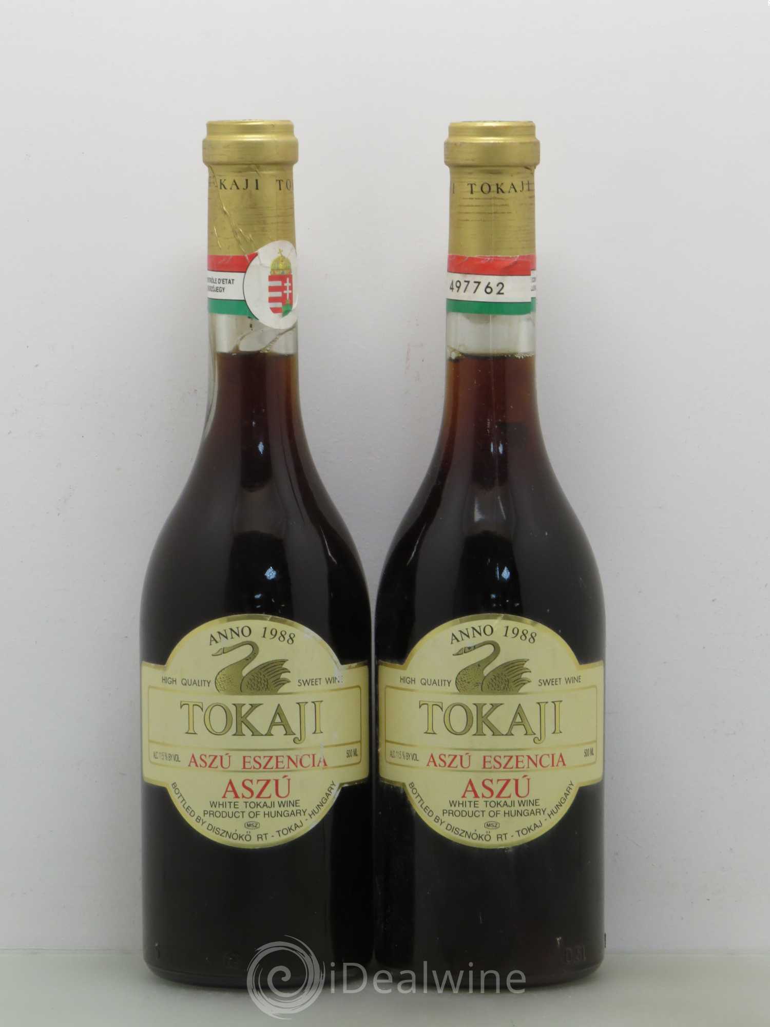 Tokaji 1988 - Posten von 2 Demi-Flaschen - 0
