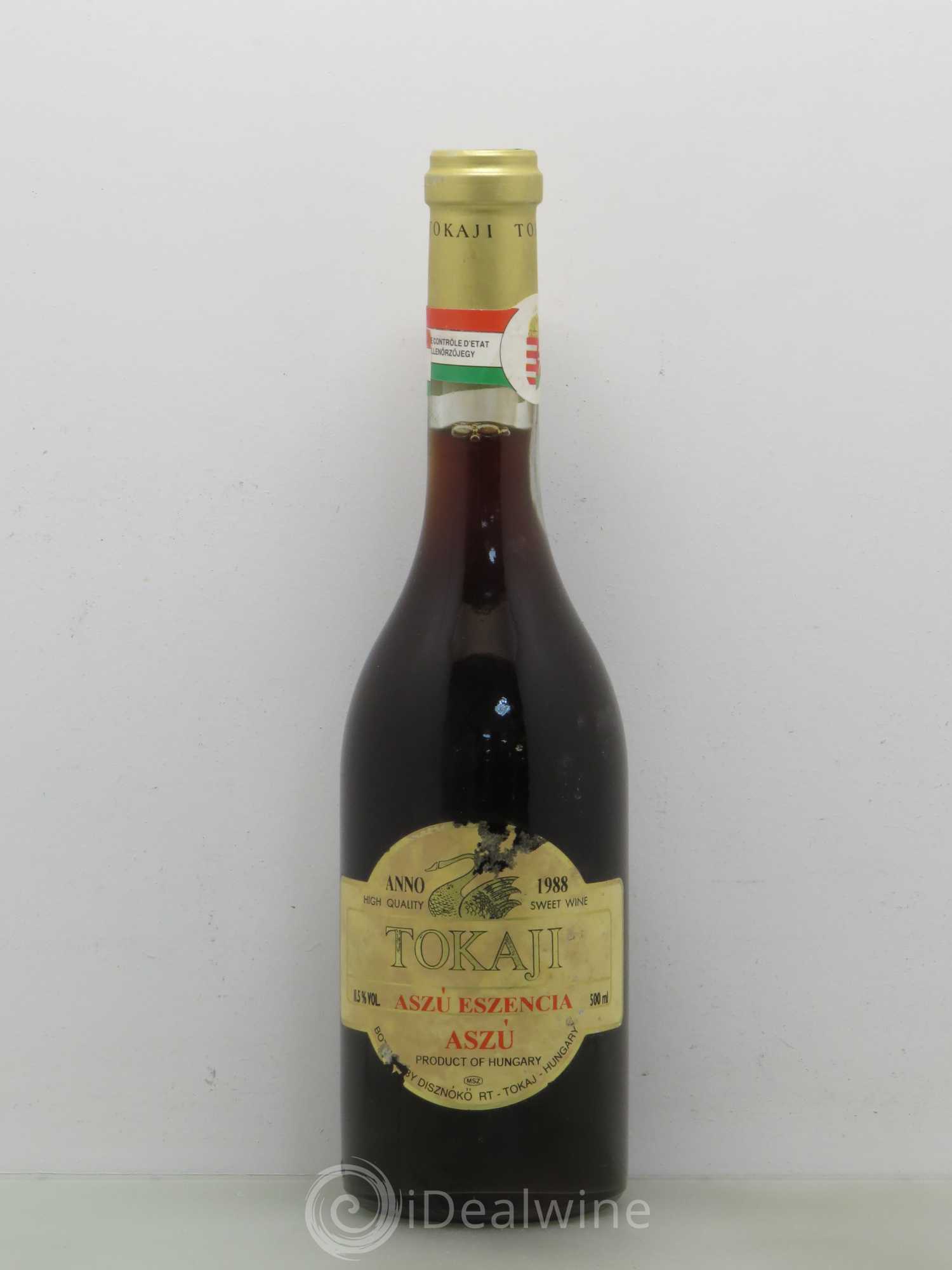 Tokaji 1988 - Posten von 1 Demi-Flasche - 0