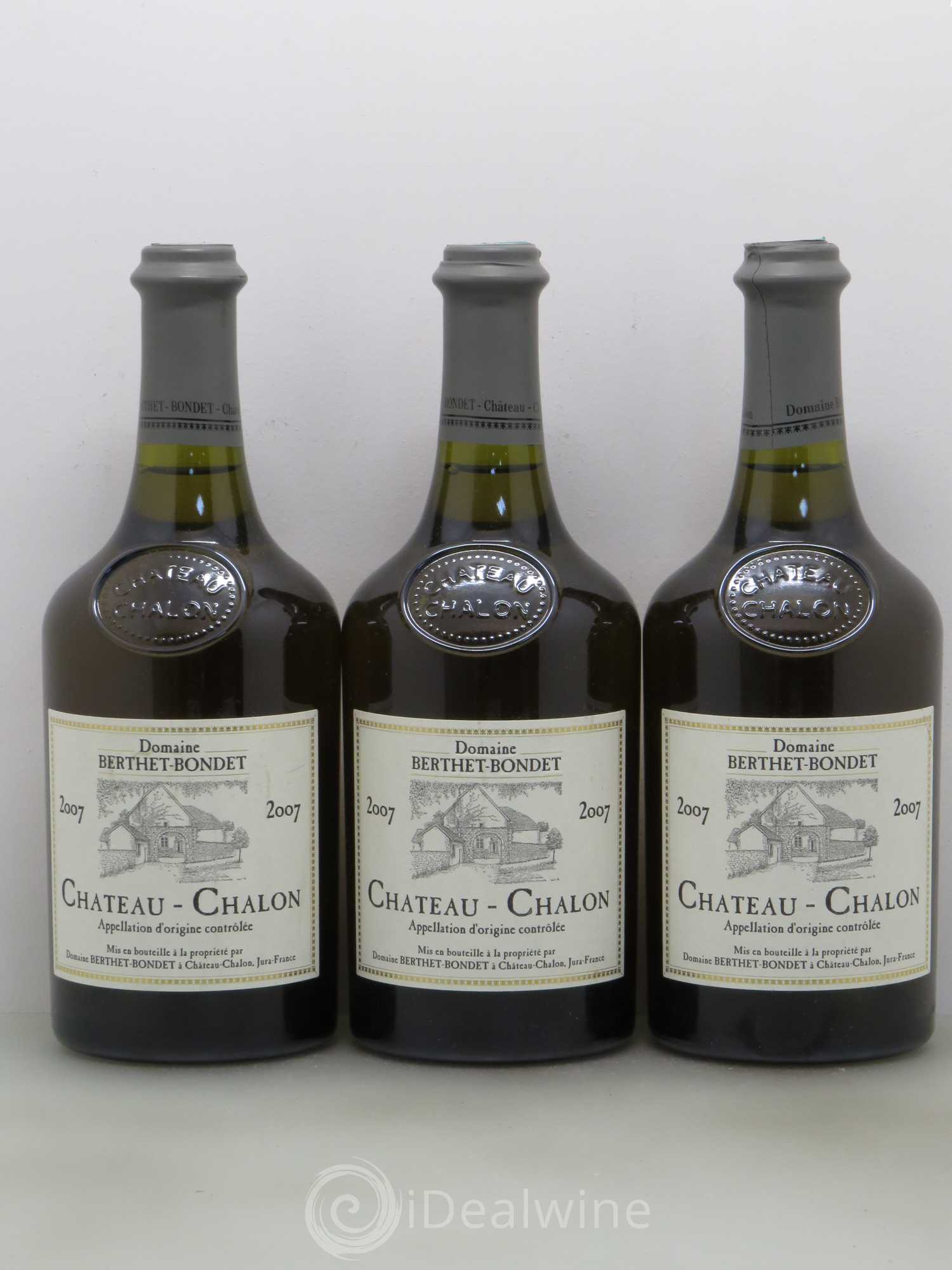 Château-Chalon Berthet-Bondet 2007 - Lot de 3 bouteilles - 0