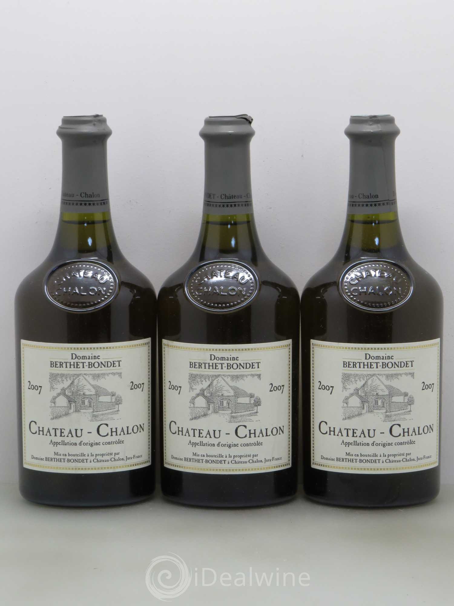 Château-Chalon Berthet-Bondet 2007 - Lot de 3 bouteilles - 0
