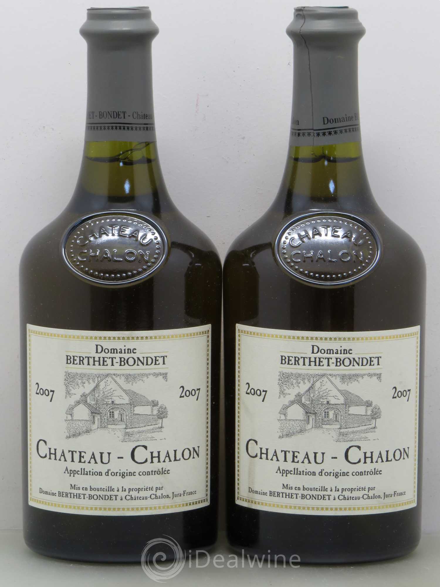 Château-Chalon Berthet-Bondet 2007 - Lot de 2 bouteilles - 0