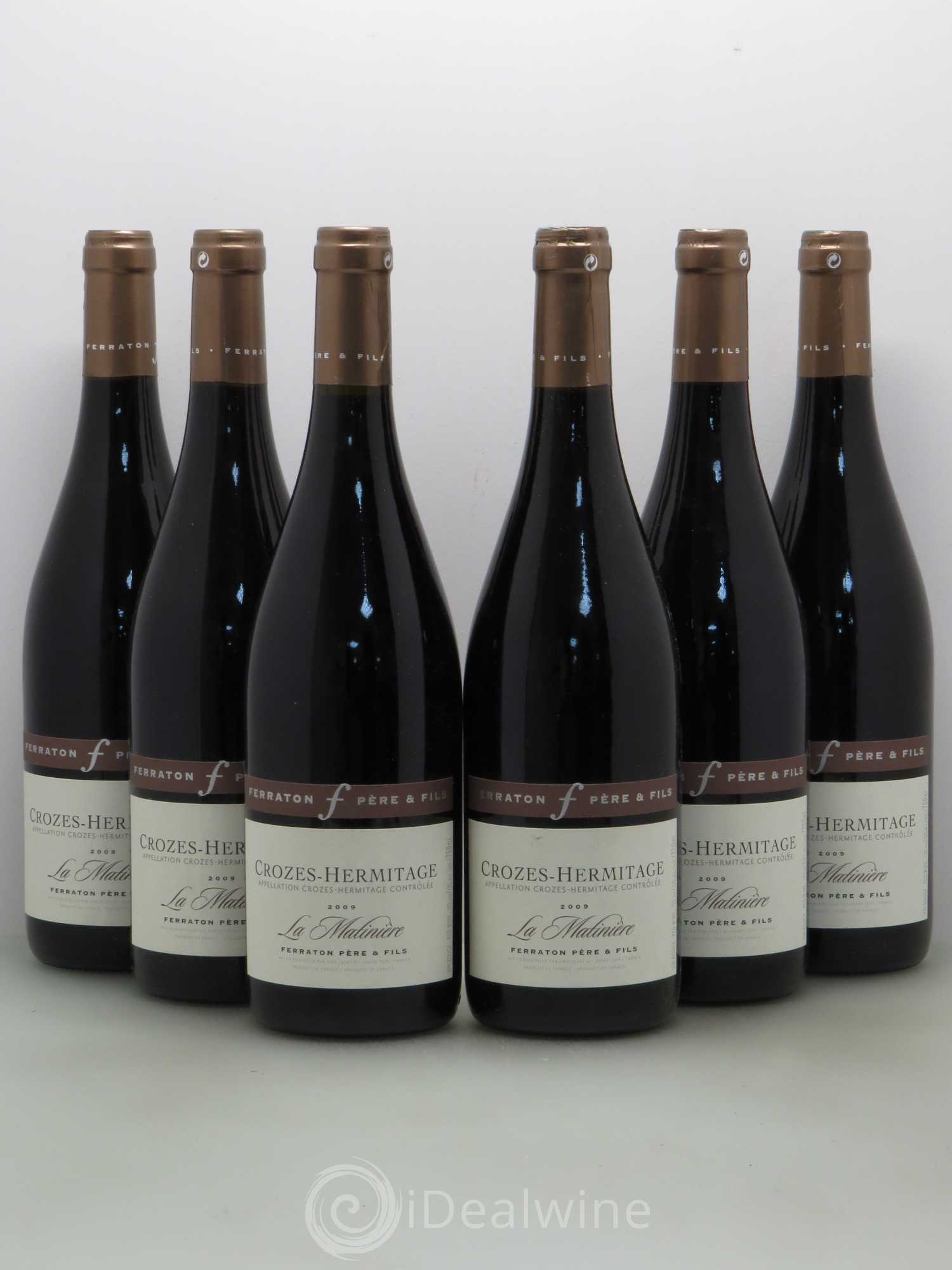 Crozes-Hermitage La Matinière Ferraton Père et Fils (Domaine) 2009 - Lot de 6 bouteilles - 0
