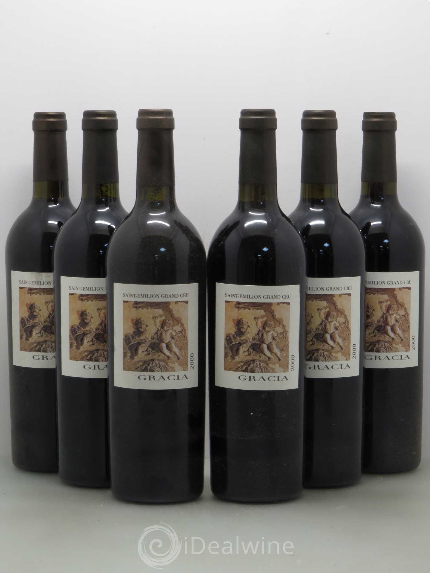 Château Gracia 2000 - Lot de 6 bouteilles - 0
