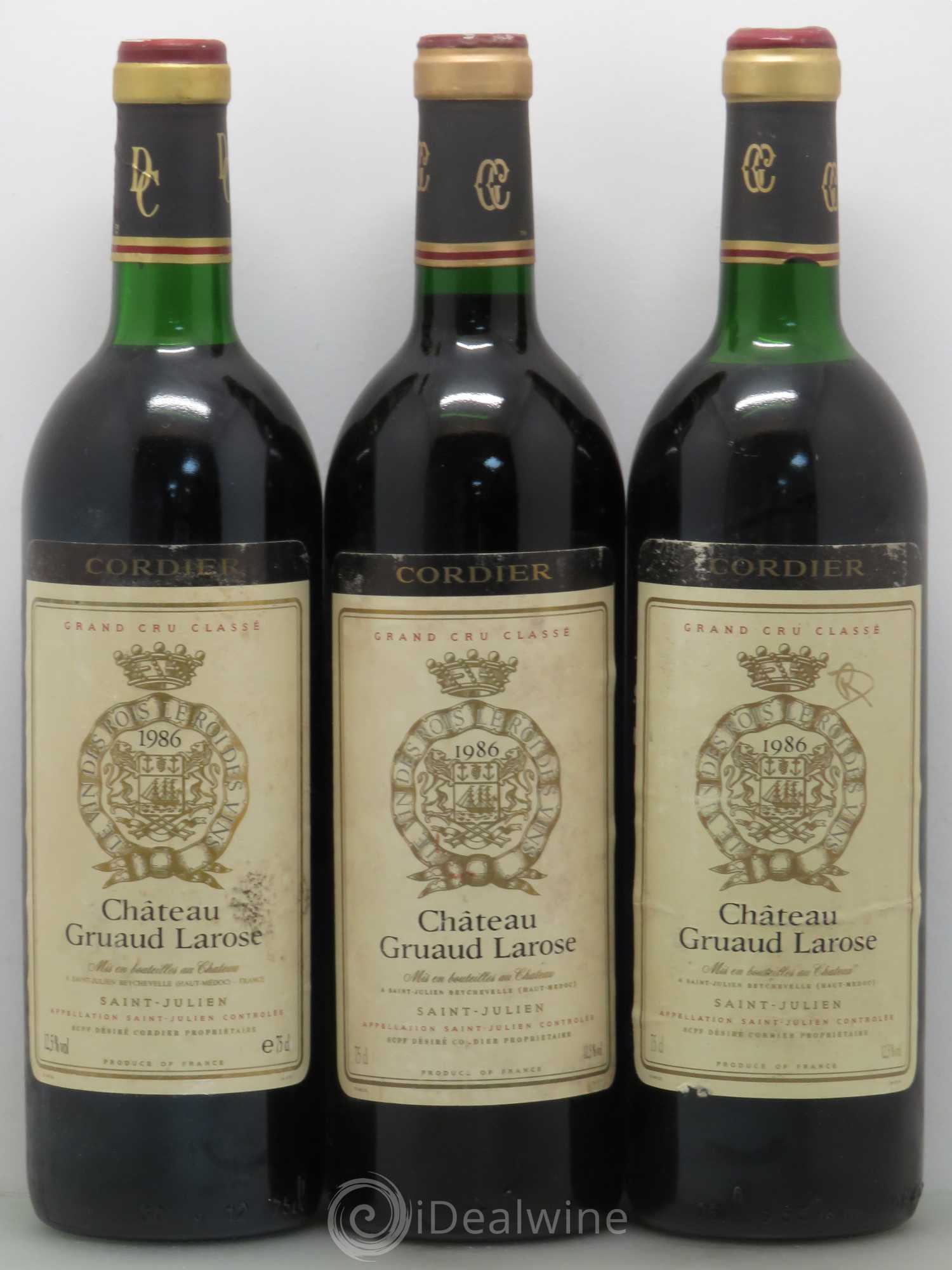Château Gruaud Larose 2ème Grand Cru Classé 1986 - Lot de 6 bouteilles - 2