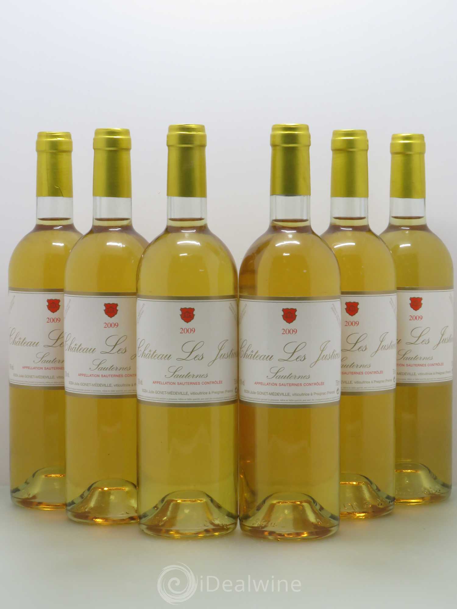 Château les Justices Cru Bourgeois 2009 - Lotto di 6 bottiglie - 0