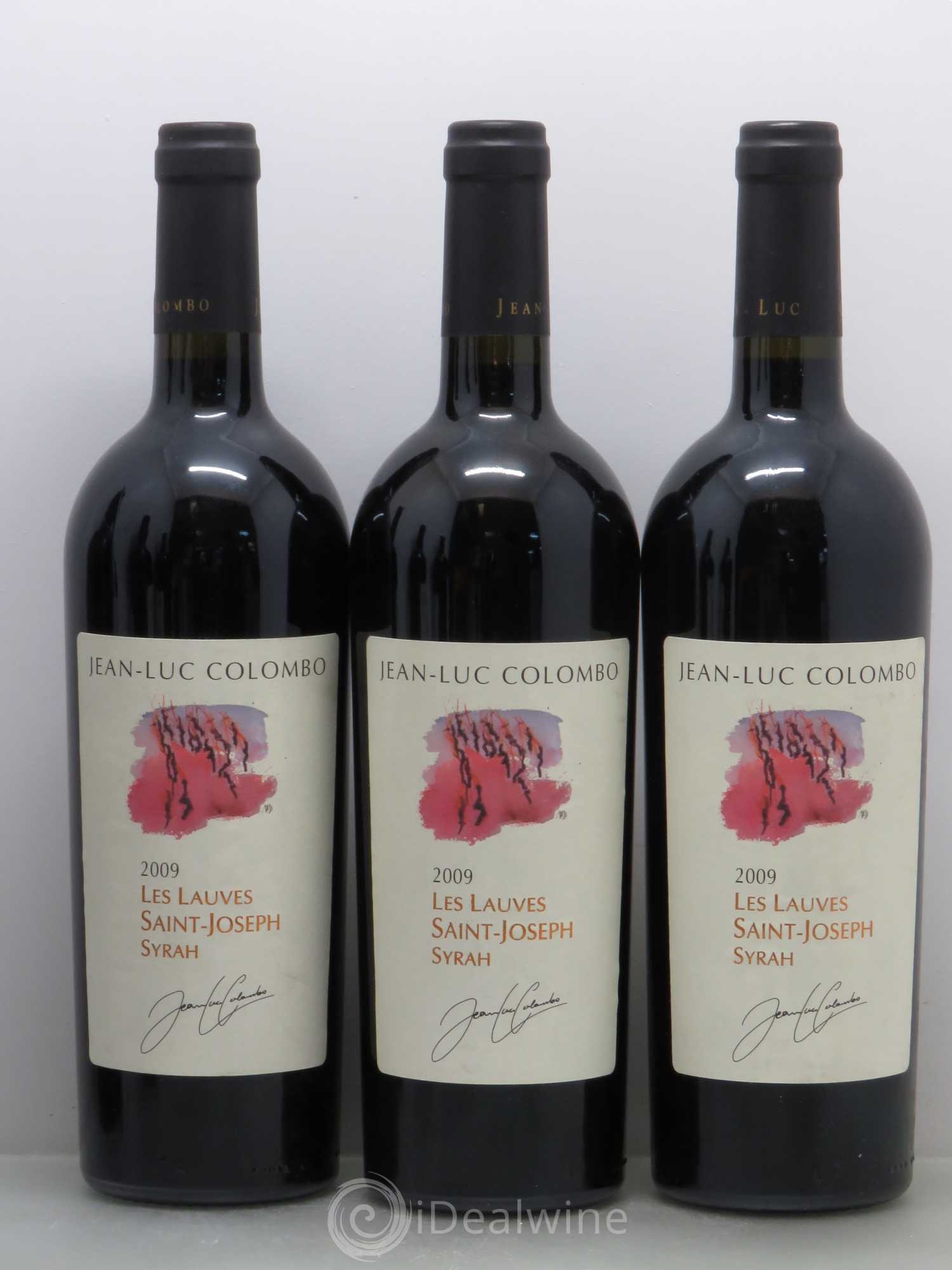 Saint-Joseph Jean Luc Colombo Syrah Les Lauves 2009 - Lot of 6 bottles - 1