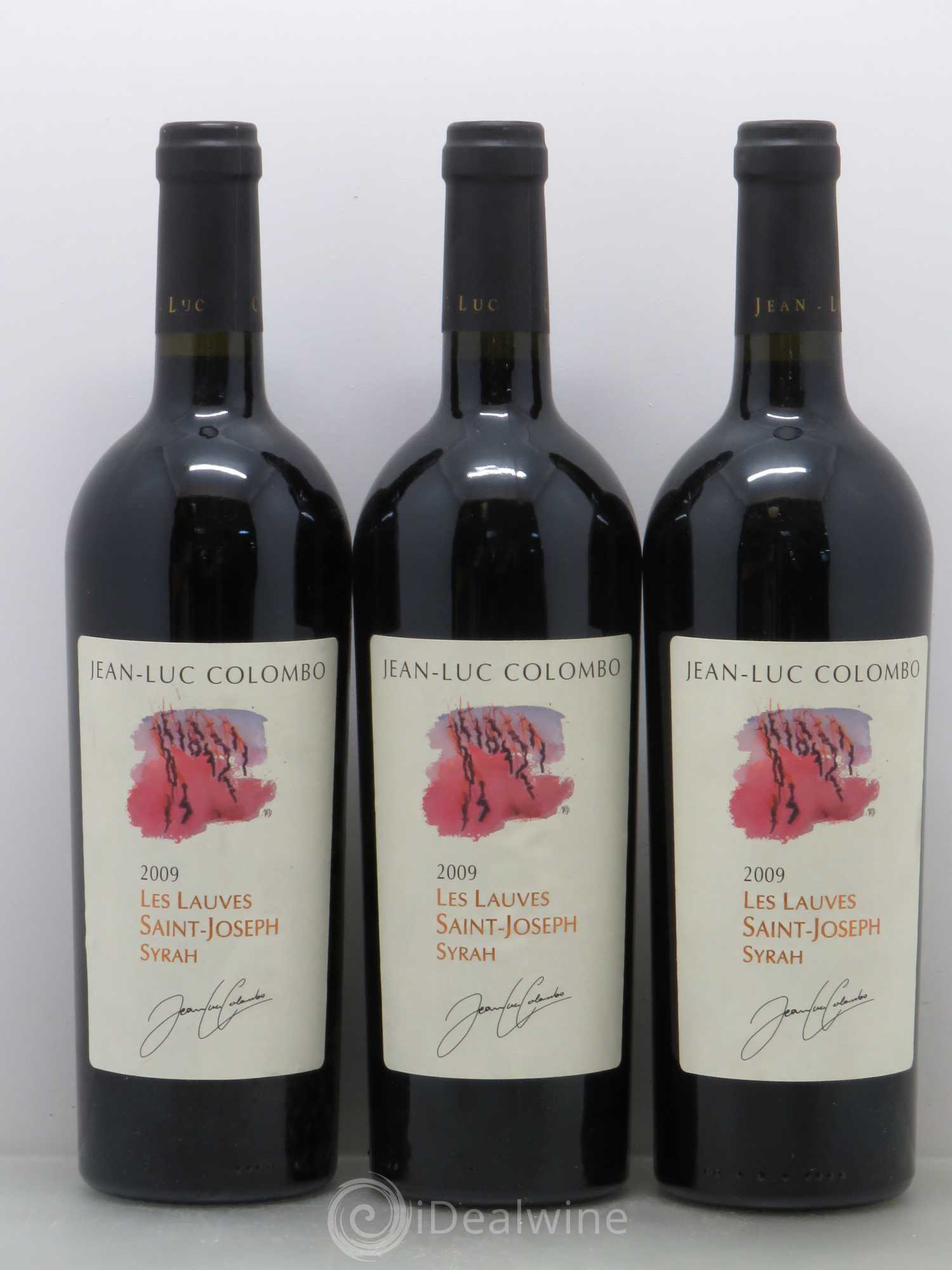 Saint-Joseph Jean Luc Colombo Syrah Les Lauves 2009 - Lot of 6 bottles - 2